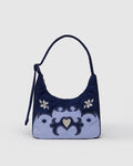 Mini Nylon Shoulder Bag - Sale - Western Appliqué