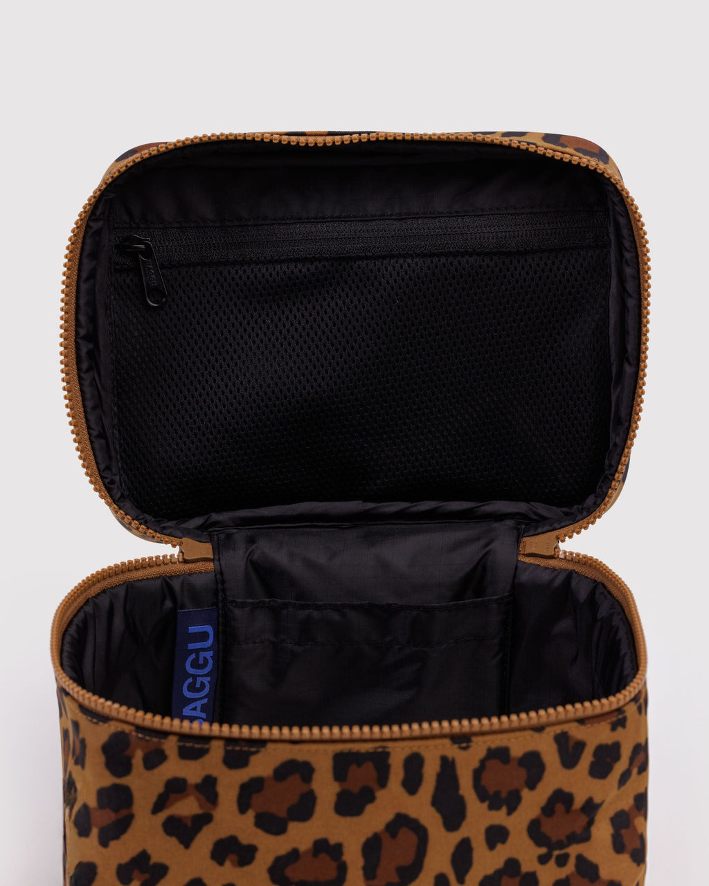 Large Cosmetic Case in Leopard - Easy Packing and Storage