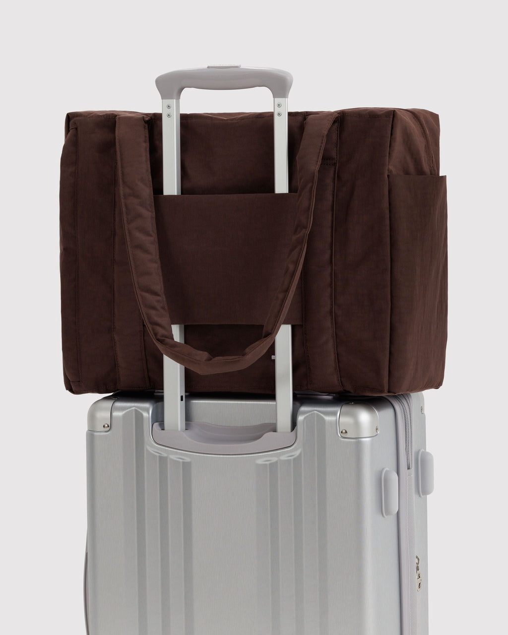 Small Cloud Carry-On in Coffee - Organized Travel Carry