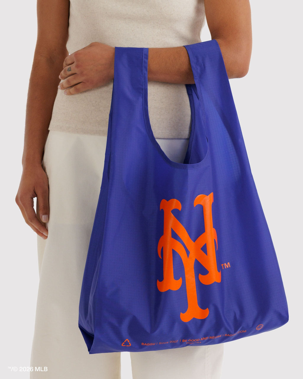 Standard Baggu in New York MetsTM - Reusable Everyday Carry