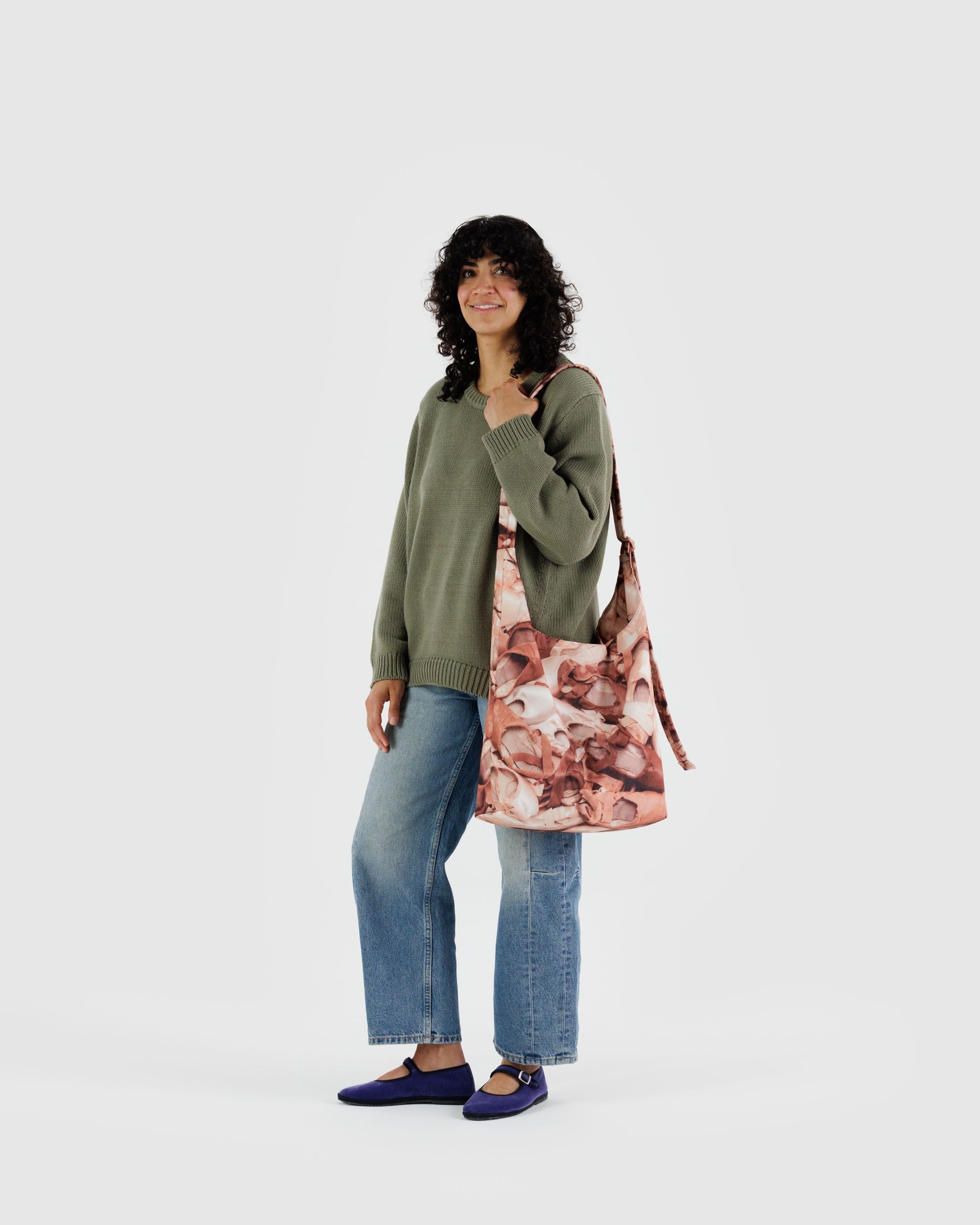 Large Nylon Sling in Pointe Shoe - Hands Free Everyday Carry