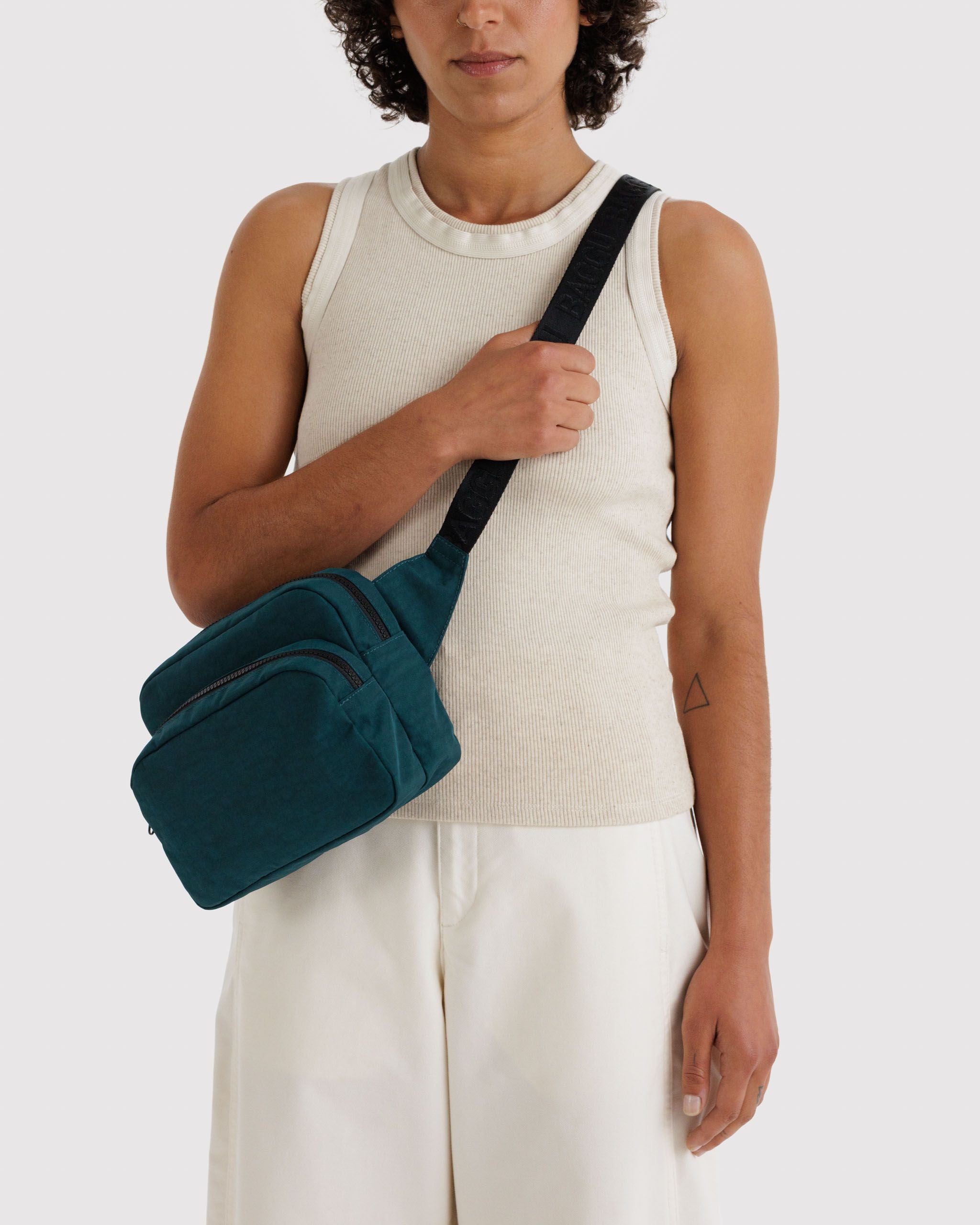 Fanny Pack in Deep Sea - Compact Hands Free Carry