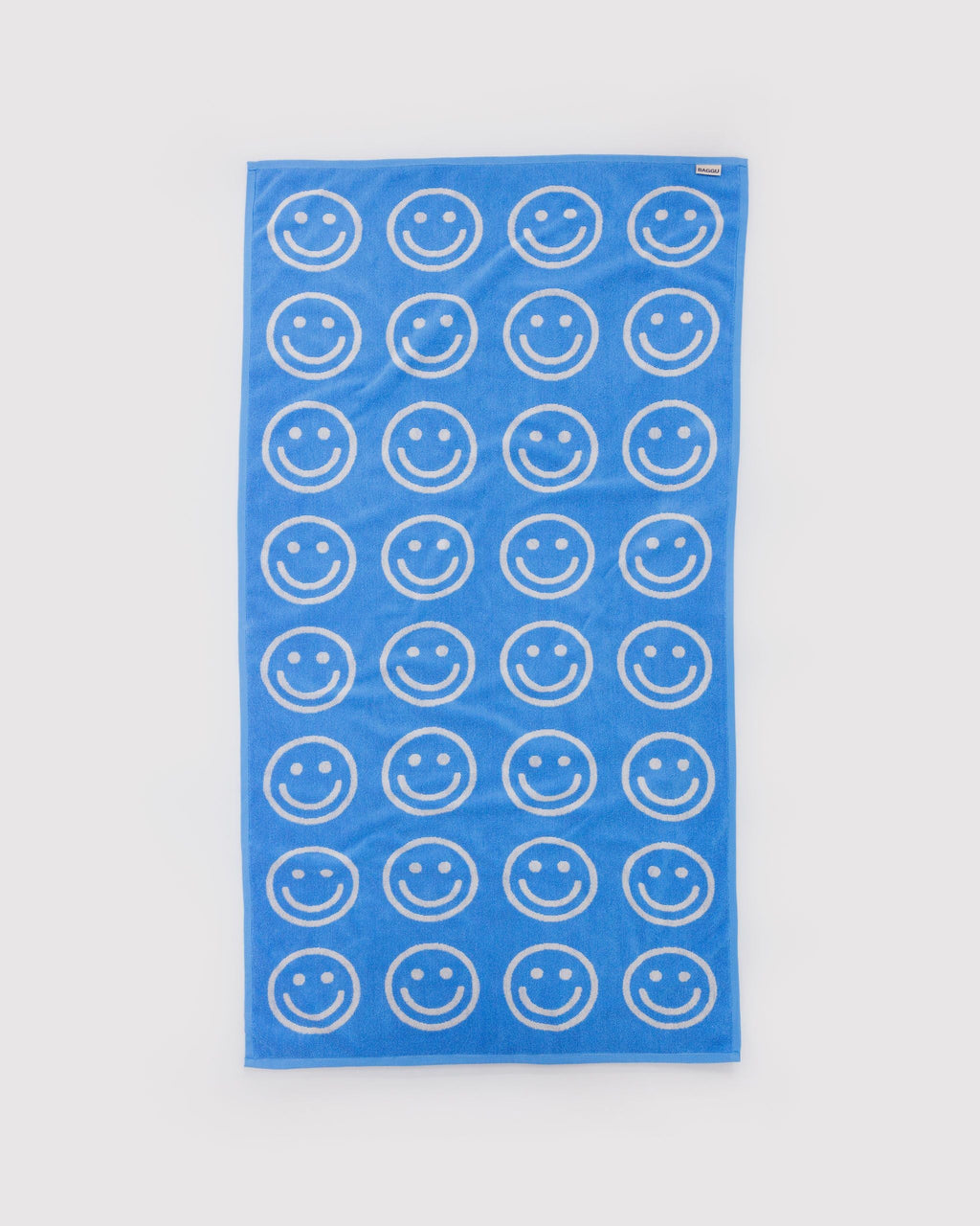 Bath Towel in Sky Blue Happy - Soft Everyday Essential