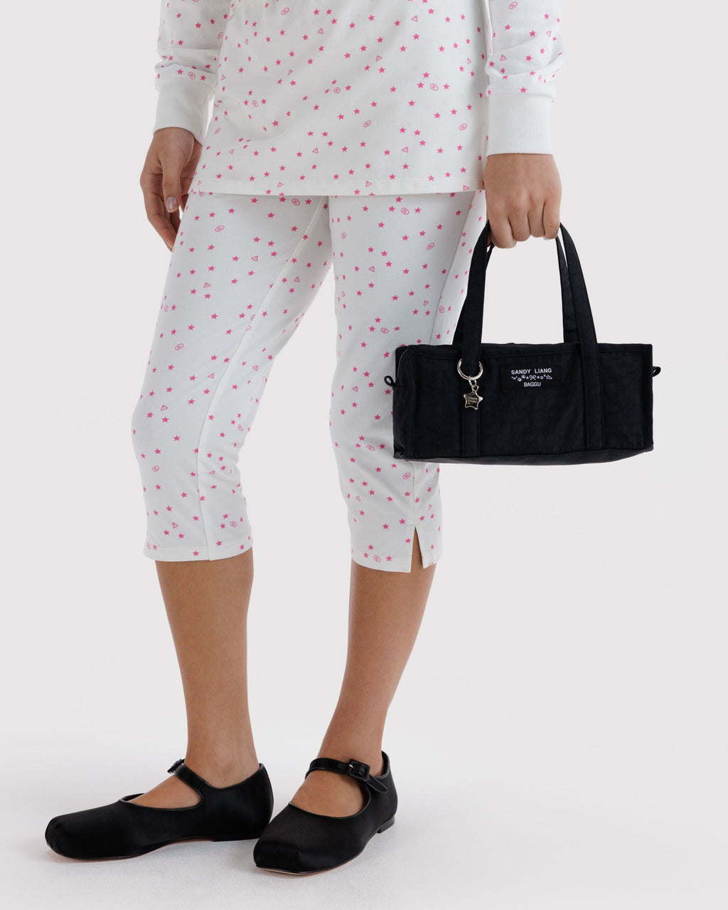Mini Nylon Market Bag in Black - Reusable Everyday Carry