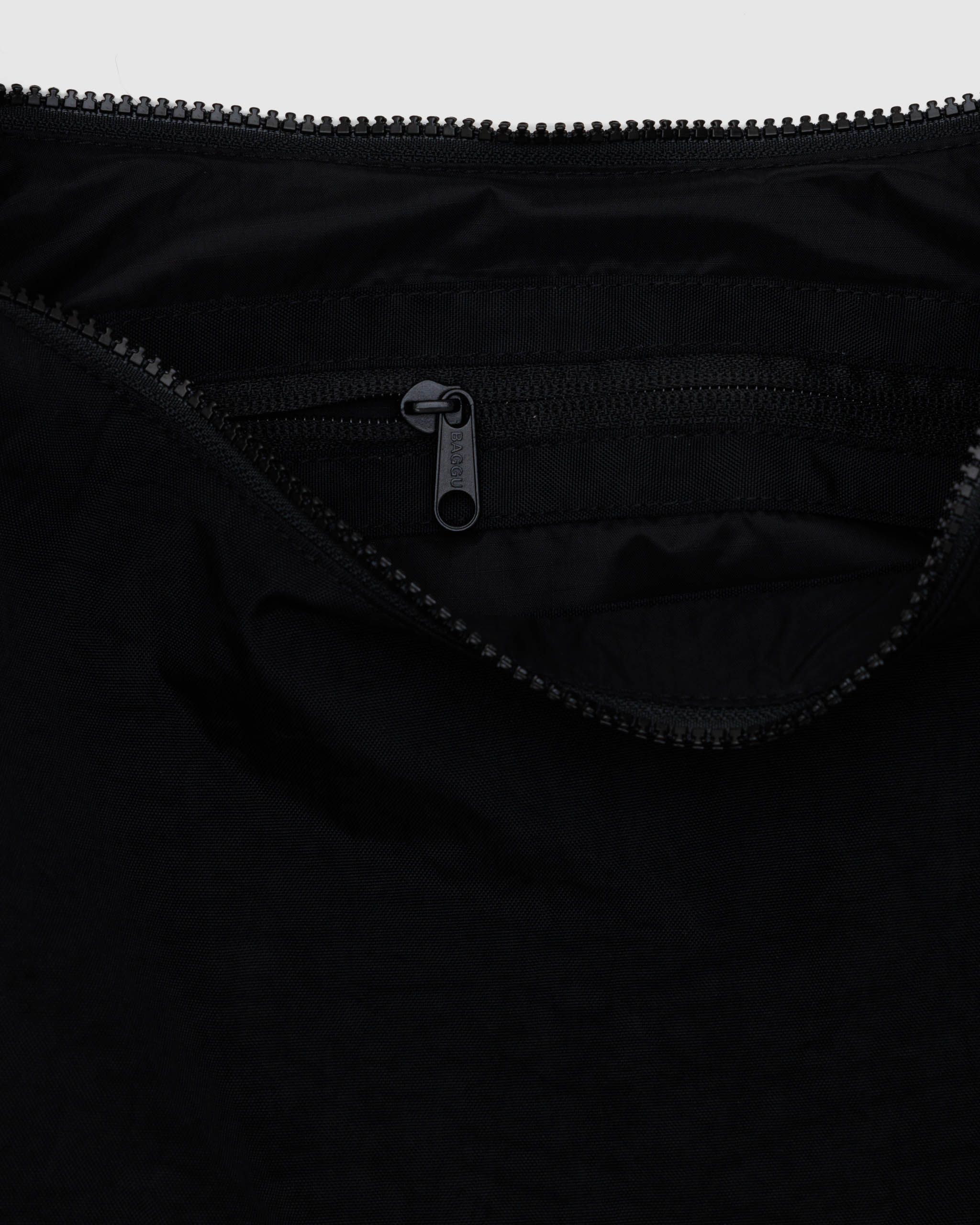 Medium Nylon Crescent Bag in Black - Hands Free Everyday Carry