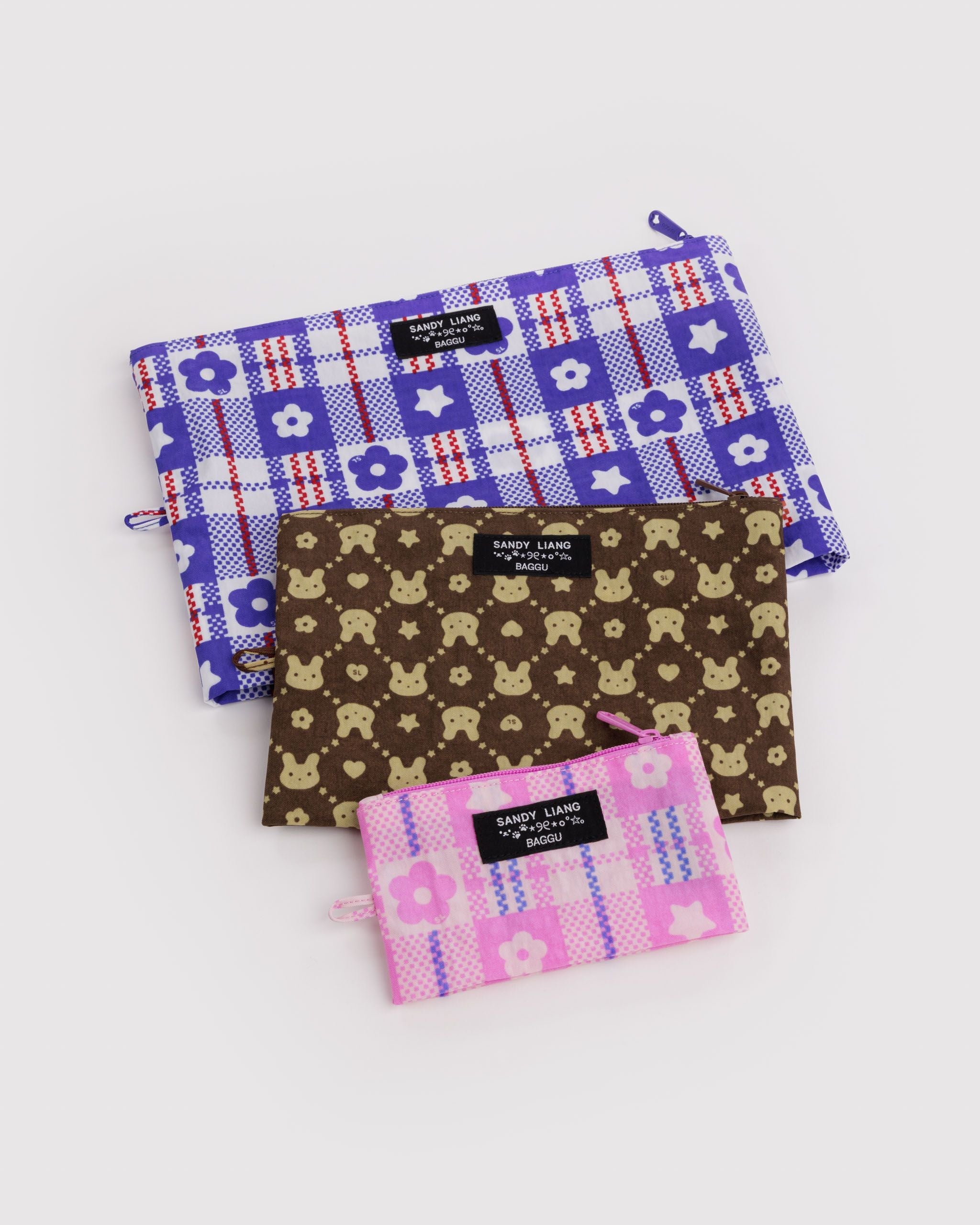 Go Pouch Set in Sandy Liang - Easy Packing and Storage
