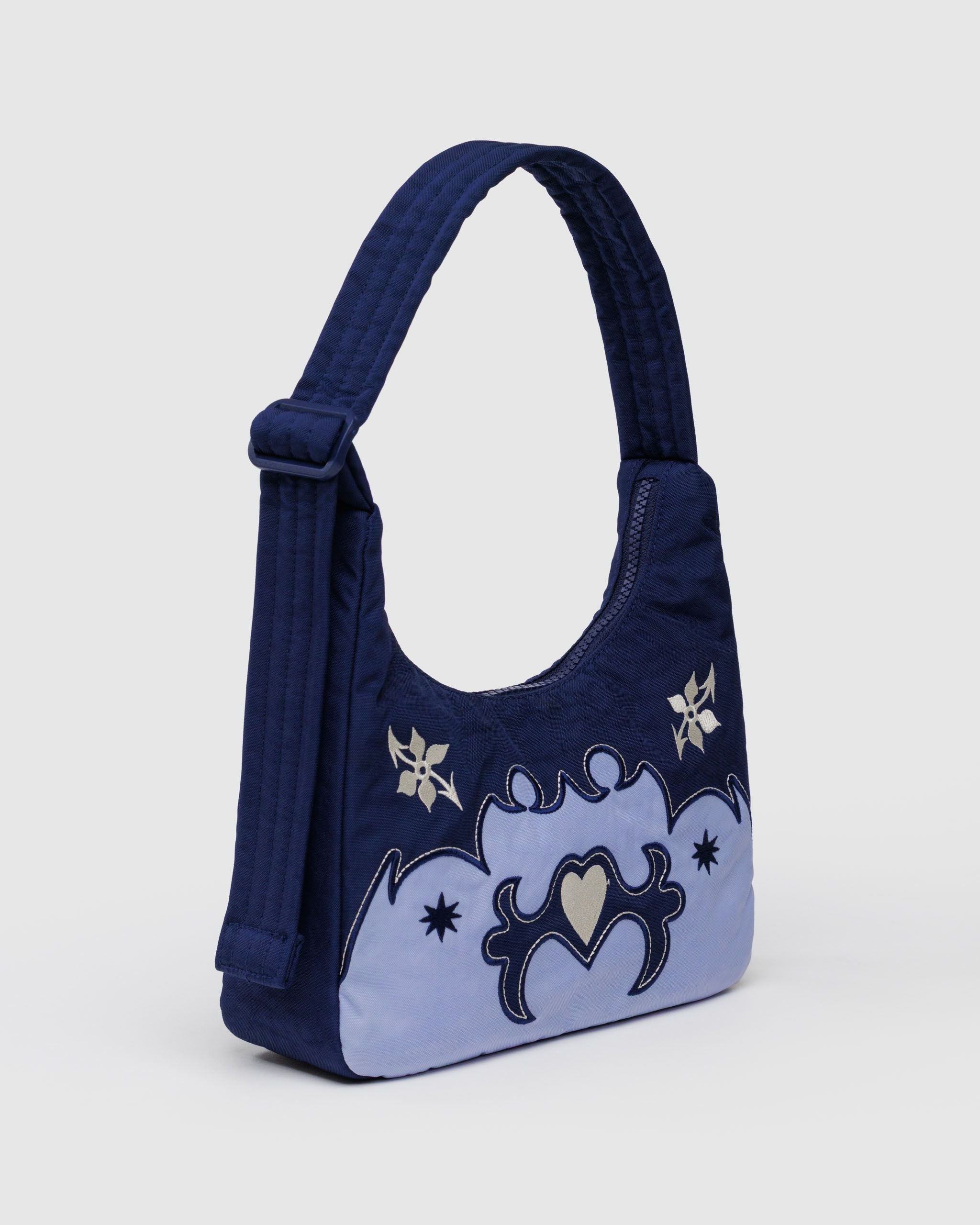 Mini Nylon Shoulder Bag - Sale in Western Applique