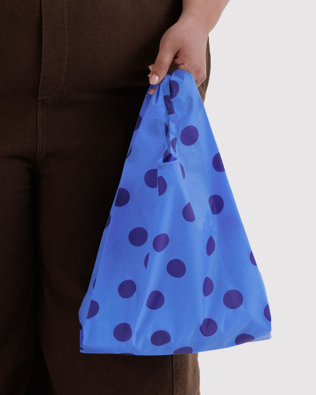 Baby Baggu in Blue Polka Dot - Reusable Everyday Carry
