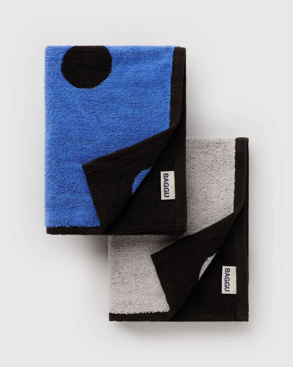 Hand Towel Set of 2 in Polka Dot Mix - Soft Everyday Essential