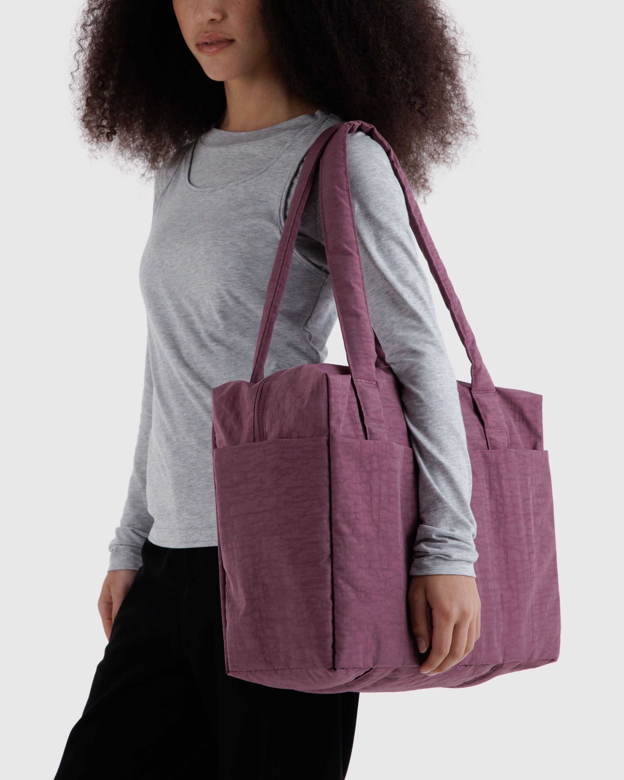Small Cloud Carry-On in Wild Plum - Organized Travel Carry
