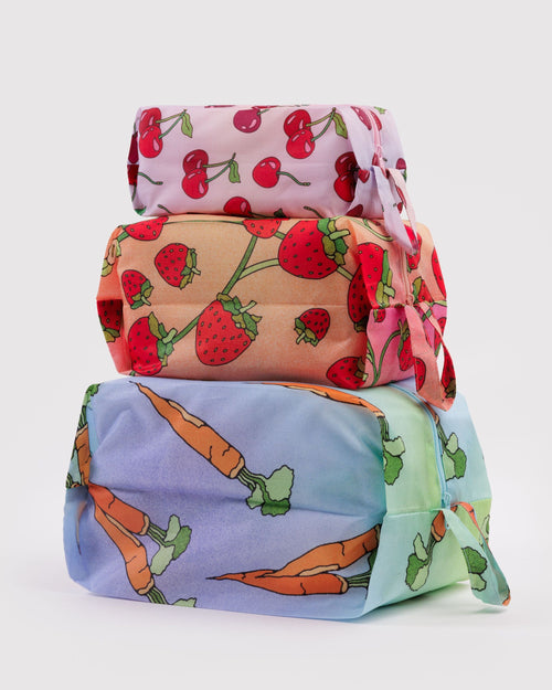 3D Zip Set - Carrots & Berries