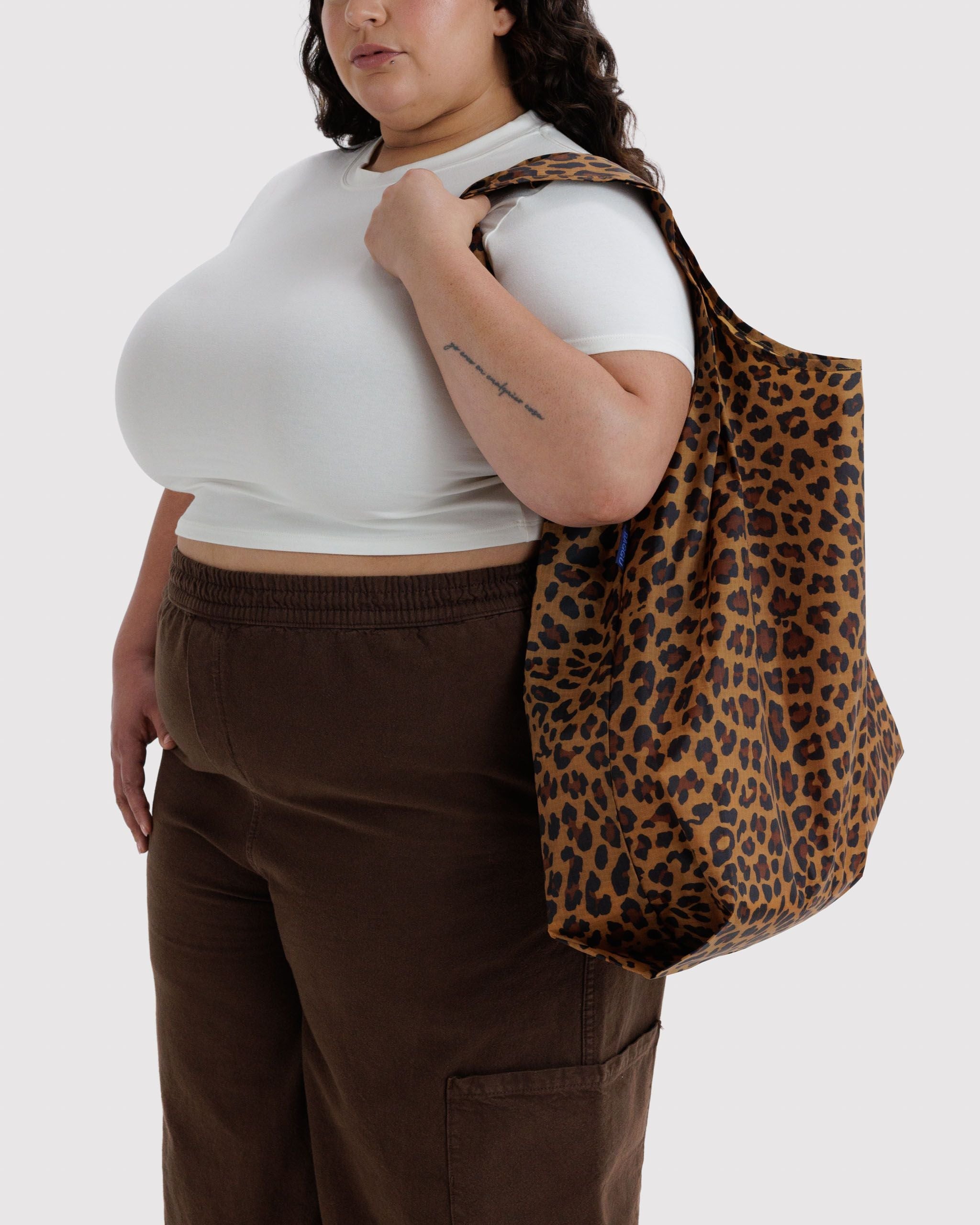 Big Baggu in Leopard - Reusable Everyday Carry