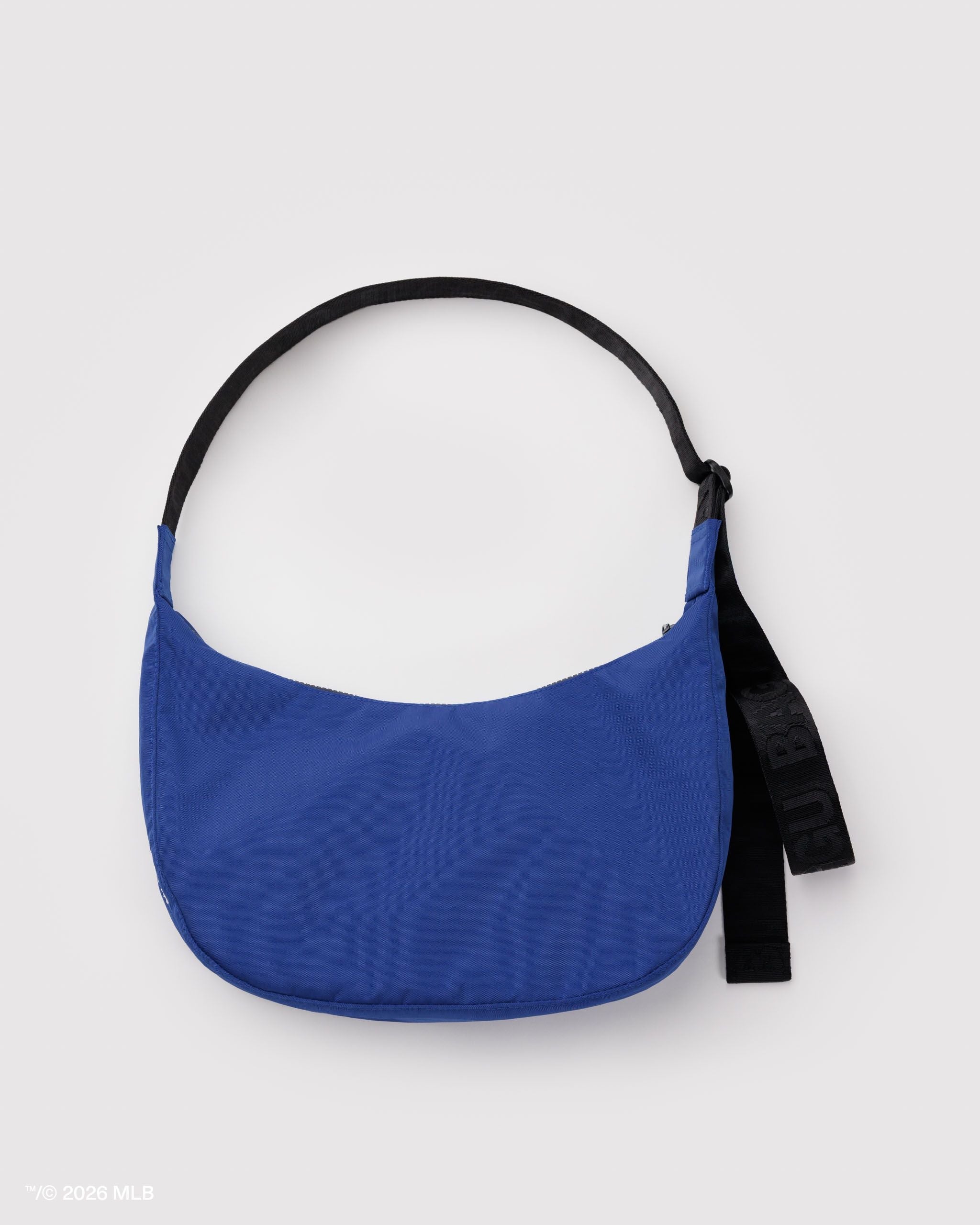 Medium Nylon Crescent Bag in New York MetsTM