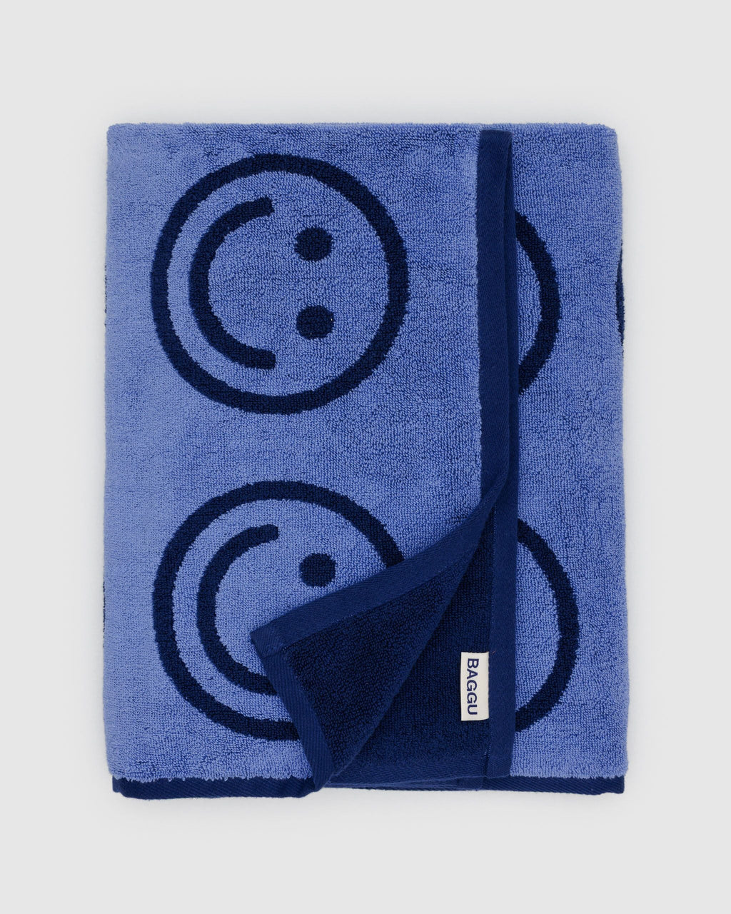 Bath Towel in Happy Blue - Soft Everyday Essential