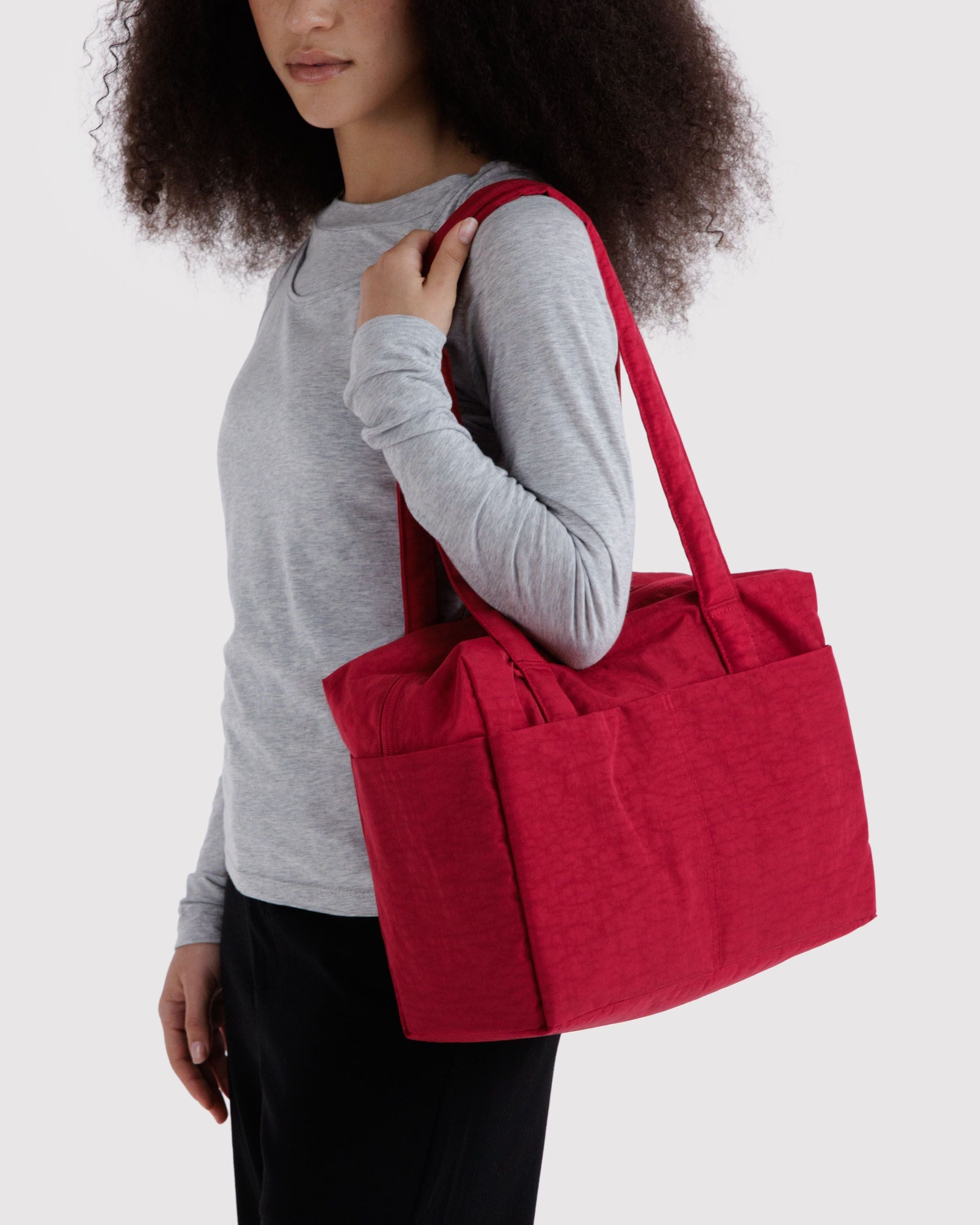 Everyday Cloud Bag in Cherry - Roomy Everyday Carry
