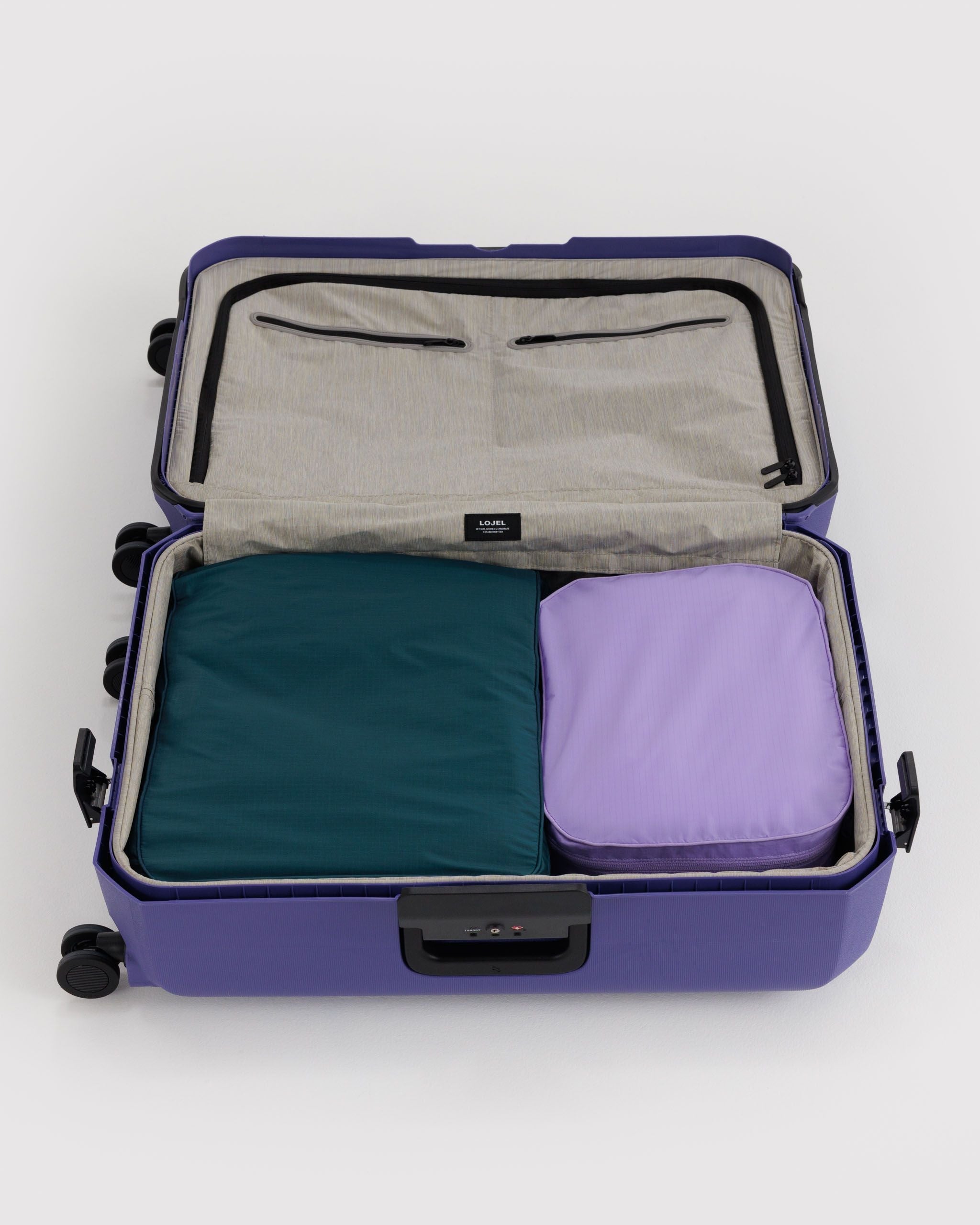 Large Packing Cube Set in Crocus Mix - Easy Packing and Storage