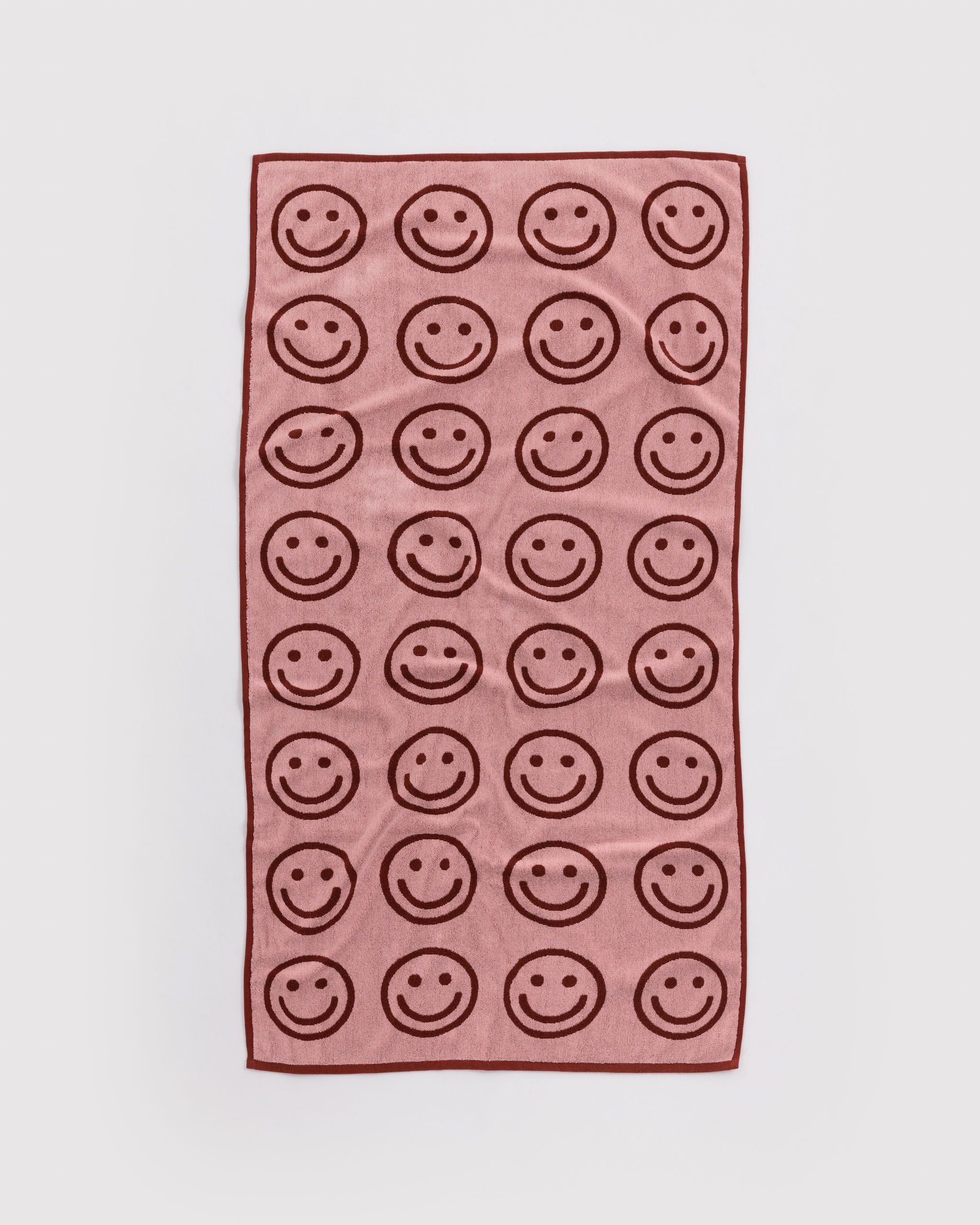 Bath Towel - Blush Happy