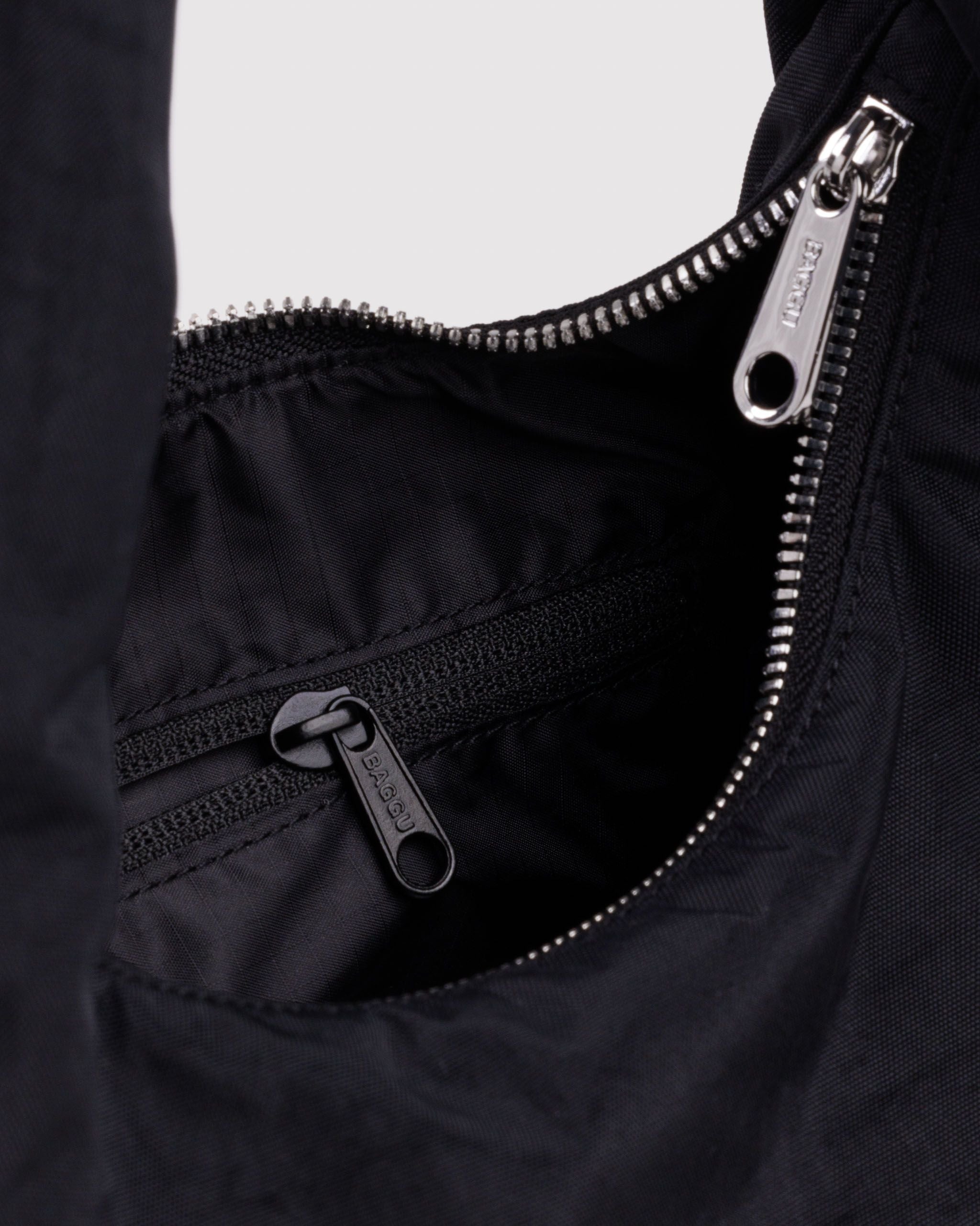 Small Nylon Meringue Bag in Black - Hands Free Everyday Carry