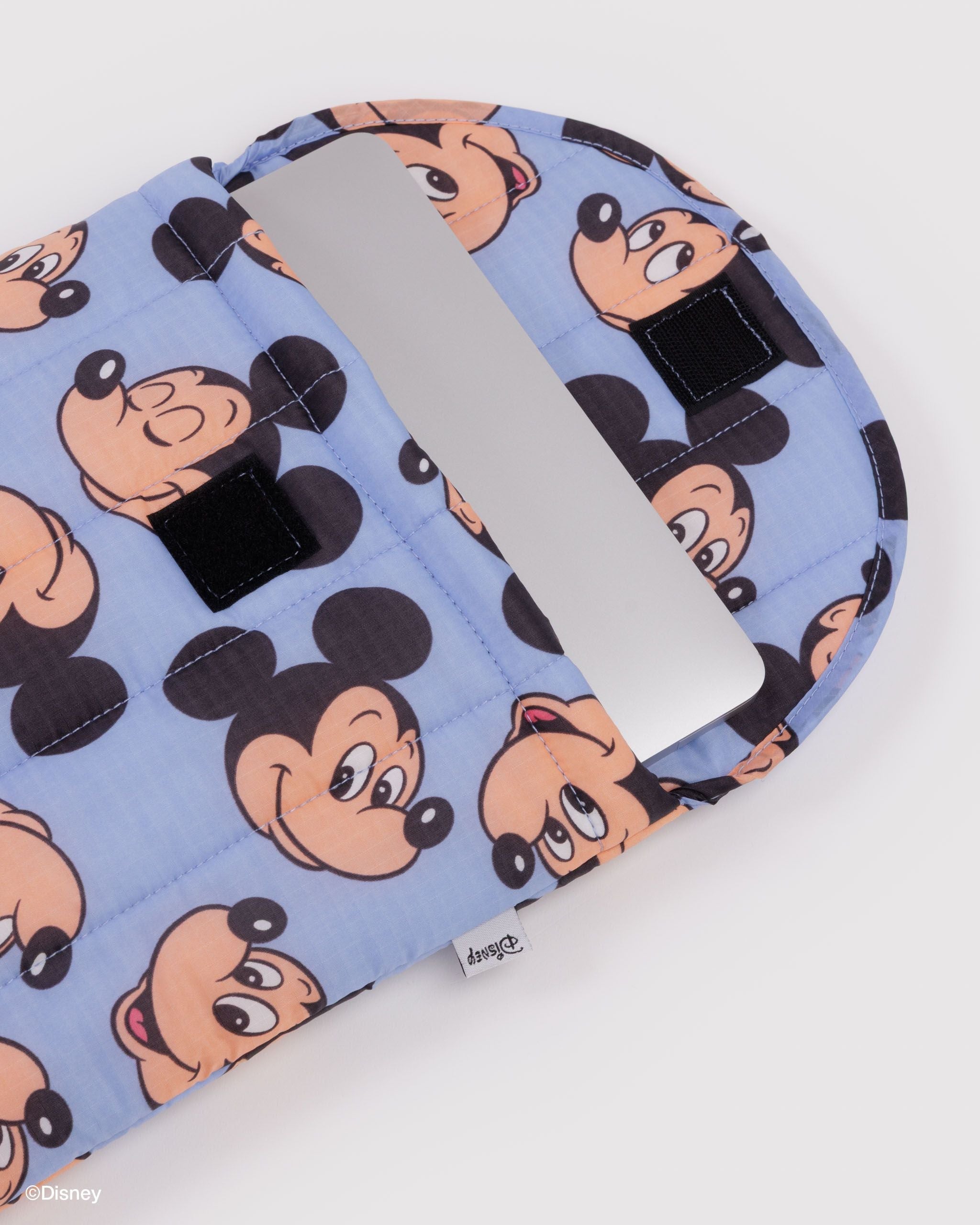 Puffy Laptop Sleeve 13 14 in Mickey Mouse - Soft Protective Storage