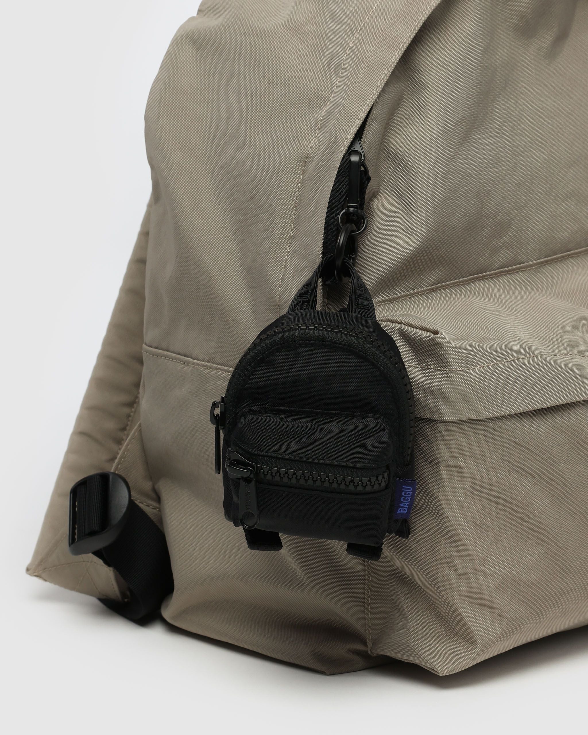 Backpack Charm in Black - Playful Bag Accessory