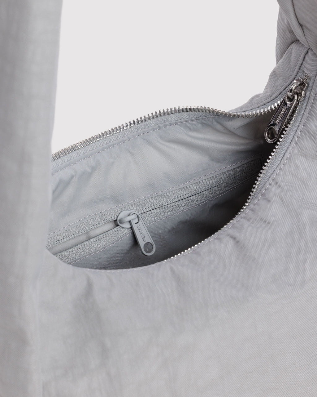 Small Nylon Meringue Bag in Fog - Hands Free Everyday Carry