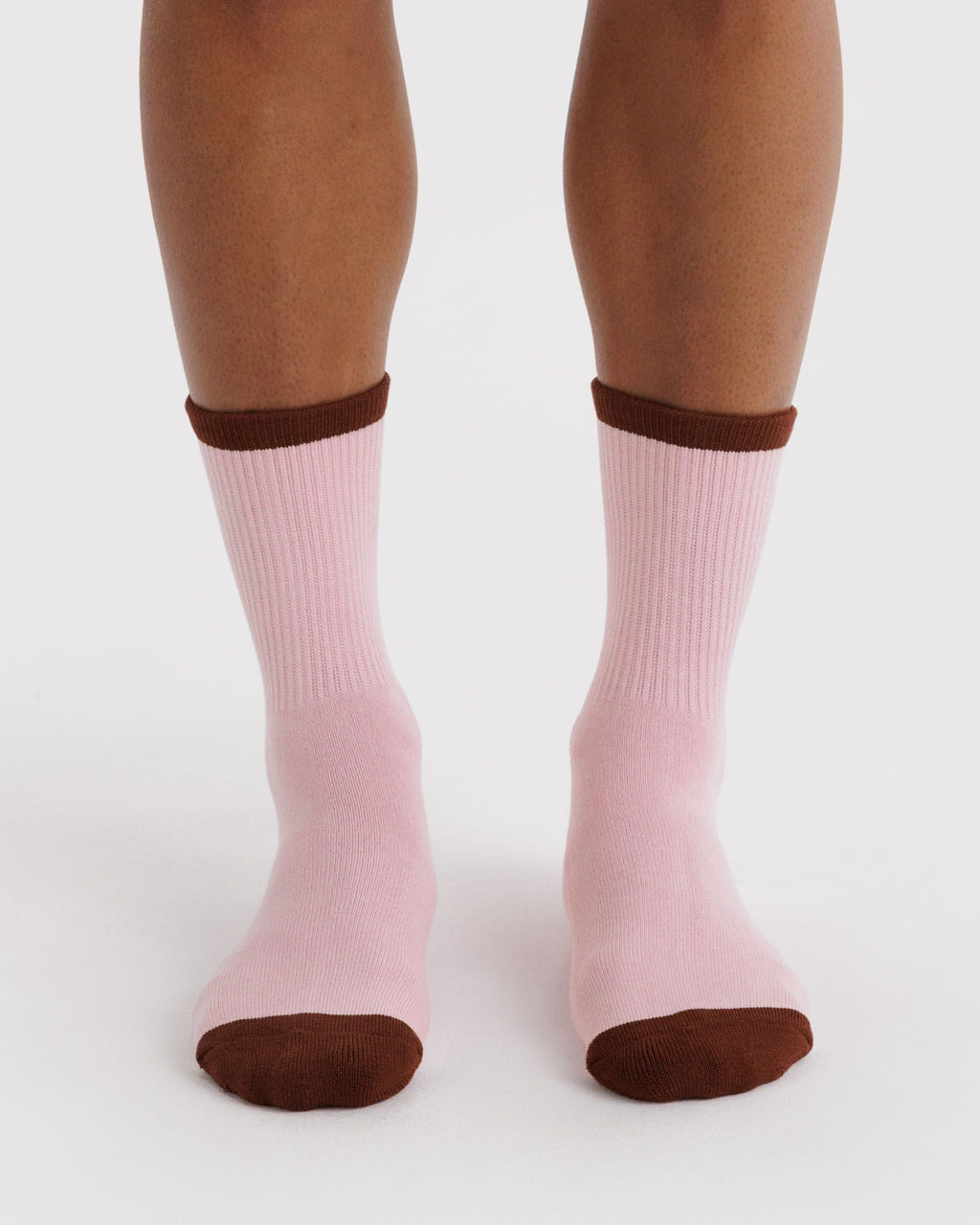 Ribbed Sock in Blush Mix - Comfortable Everyday Style