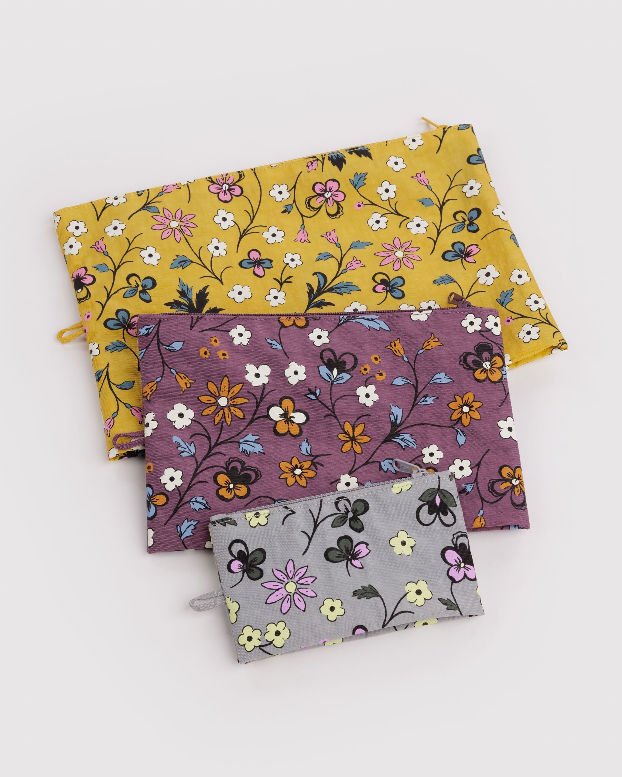 Go Pouch Set in Wildwood Mix - Easy Packing and Storage