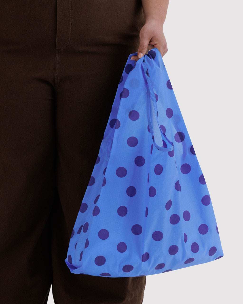 Standard Baggu in Blue Polka Dot - Reusable Everyday Carry