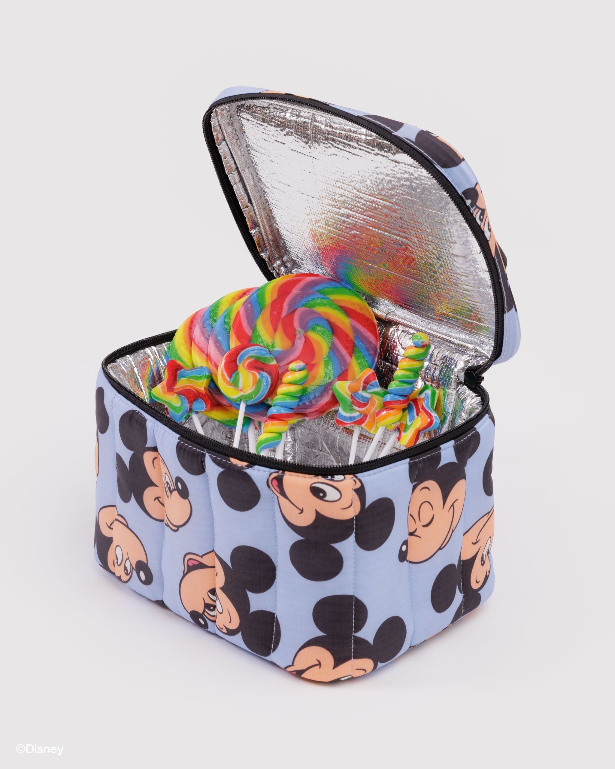 Puffy Lunch Bag in Mickey Mouse - Insulated Meal Carry