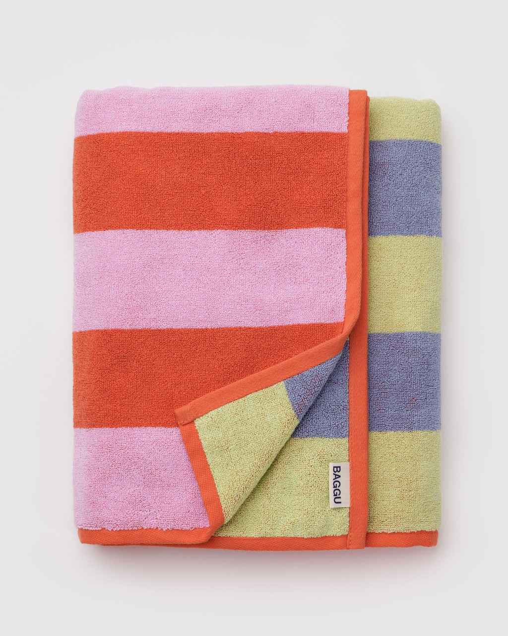 Bath Towel in Pool Stripe - Soft Everyday Essential