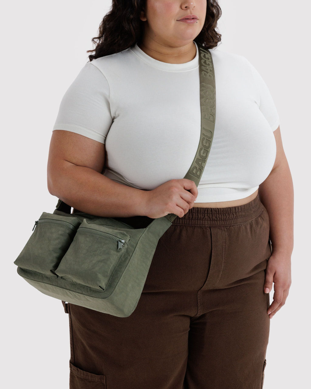 Medium Cargo Crossbody in Caper - Hands Free Everyday Carry