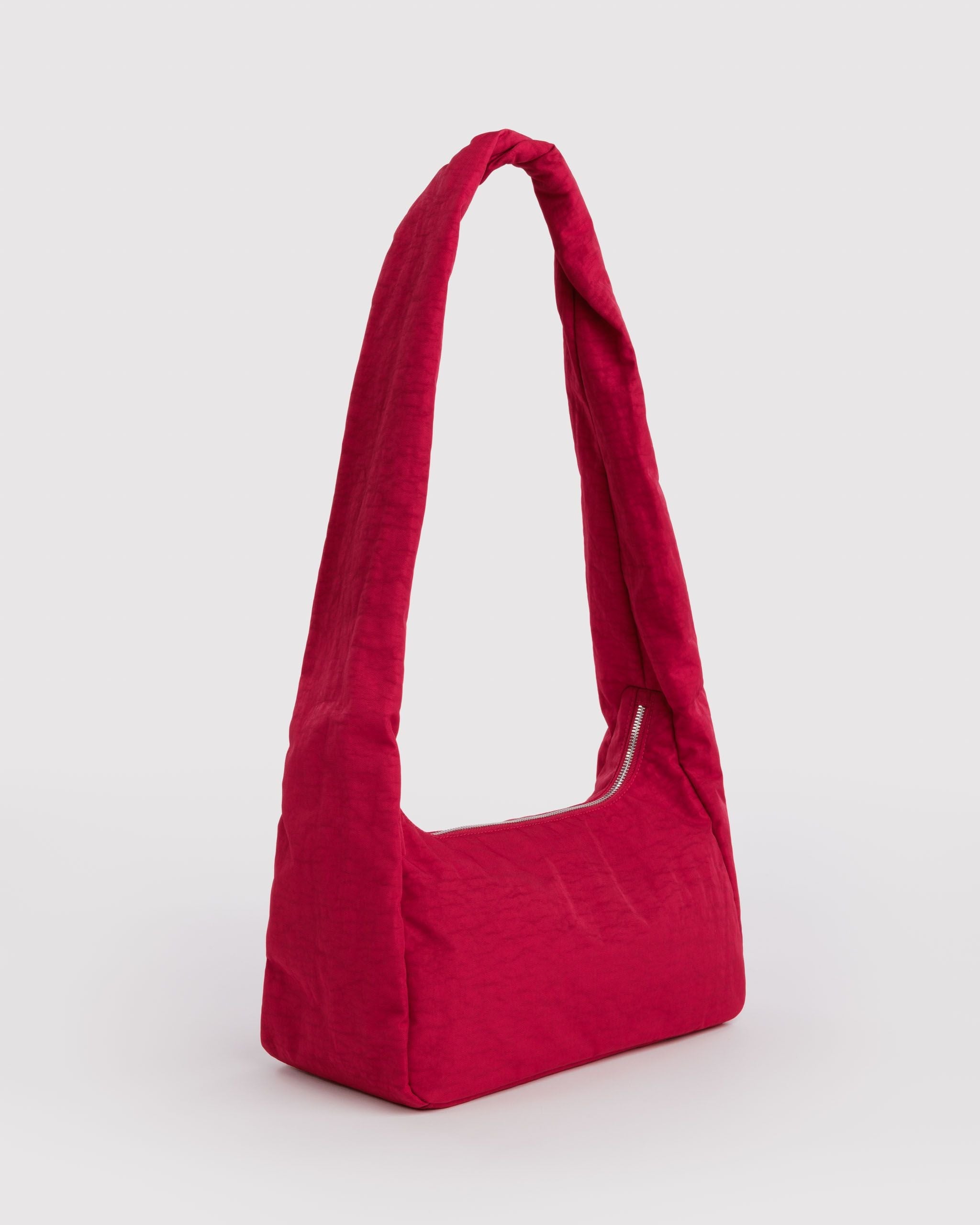 Nylon Meringue Bag in Cherry - Hands Free Everyday Carry