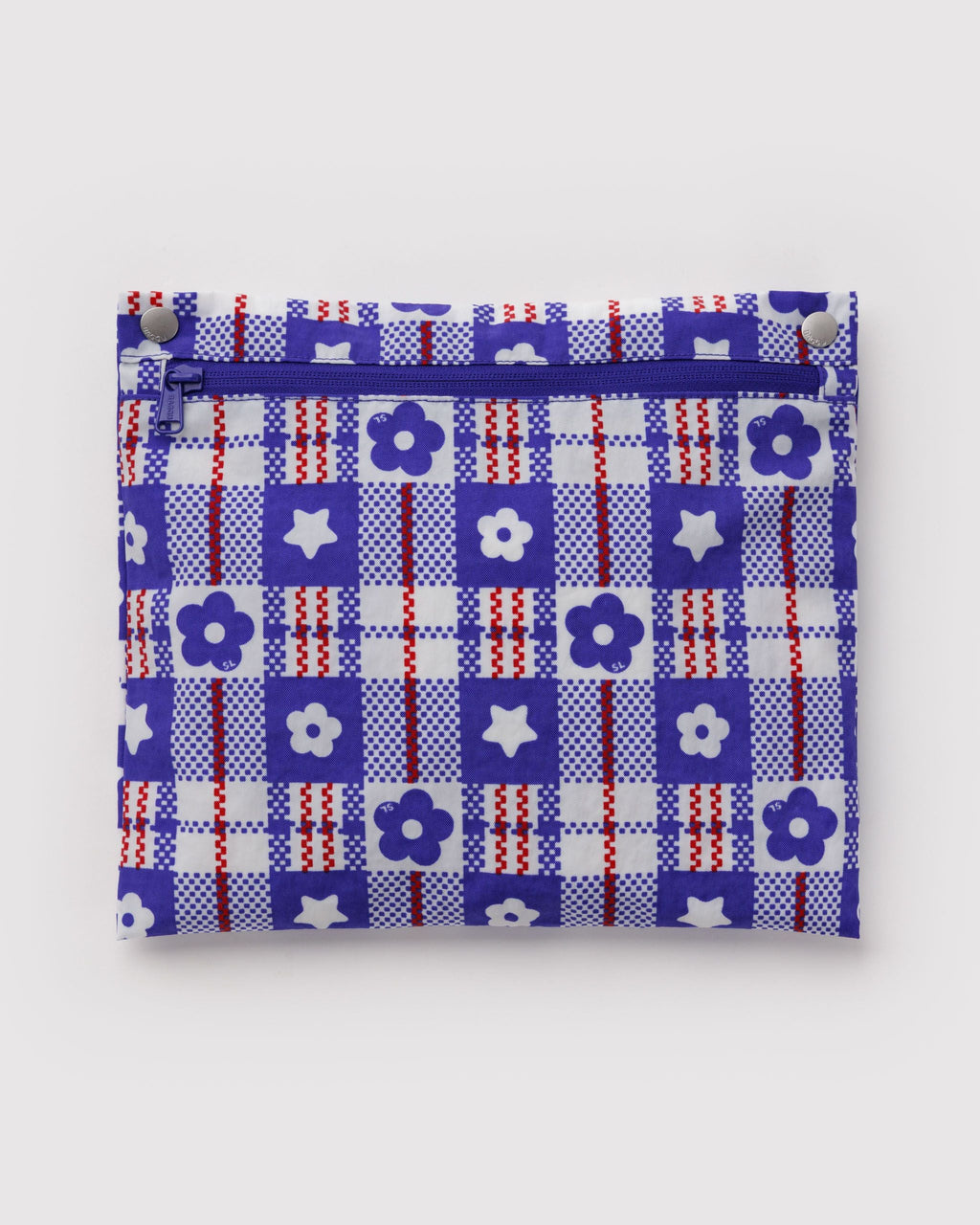 Cloud Carry-On in Market Plaid Blue - Organized Travel Carry