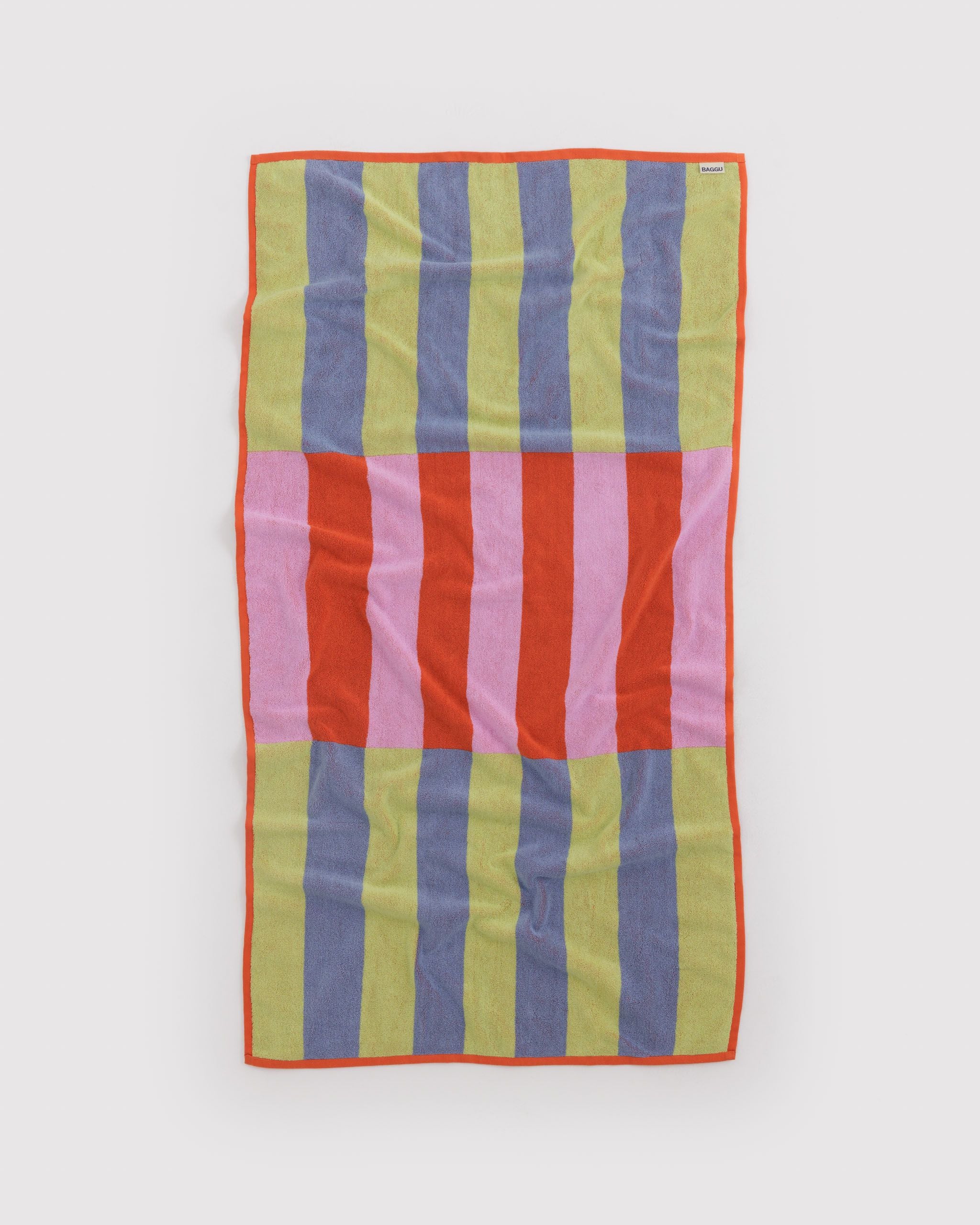 Bath Towel in Pool Stripe - Soft Everyday Essential