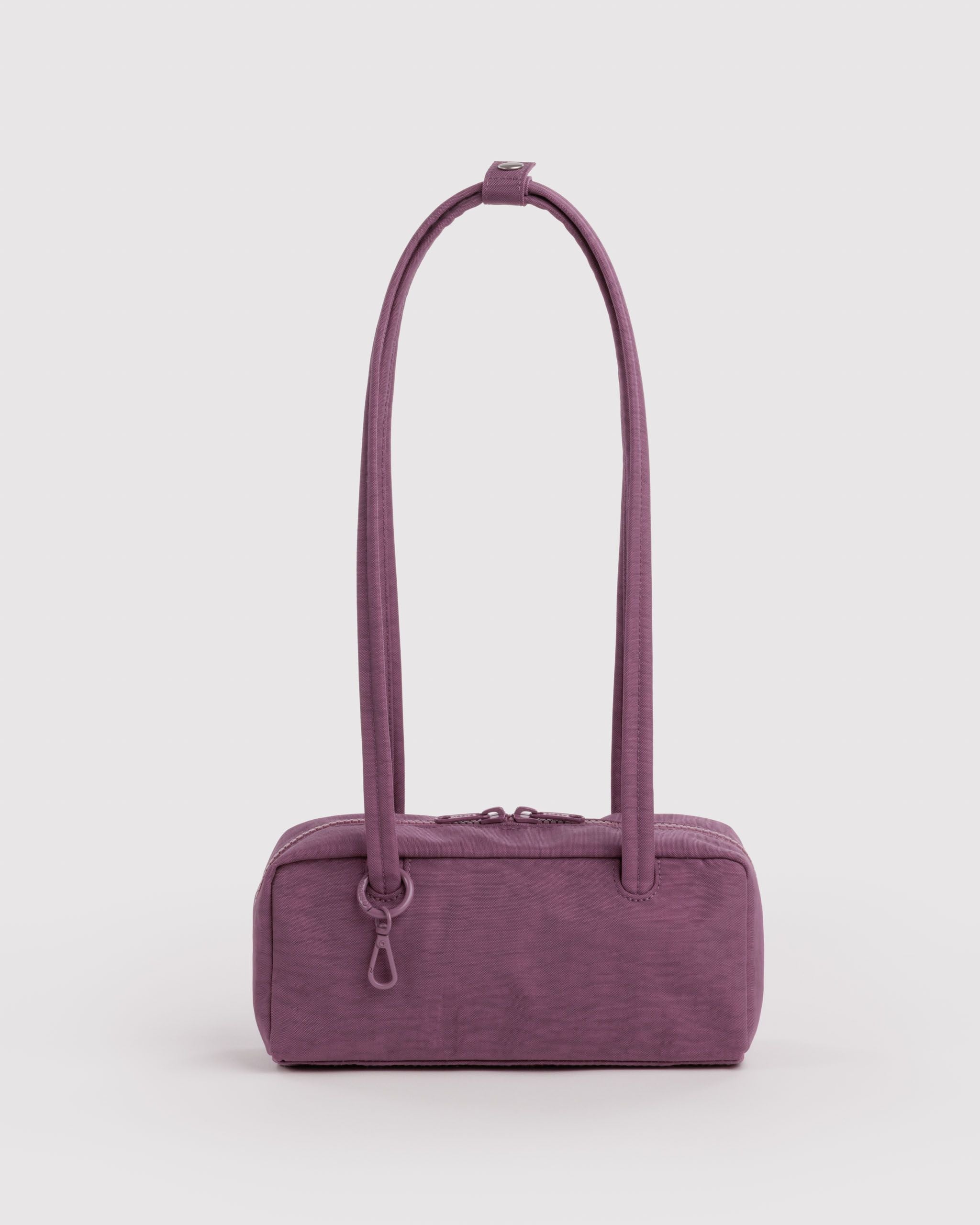 Small Nylon Bowler Bag - Wild Plum