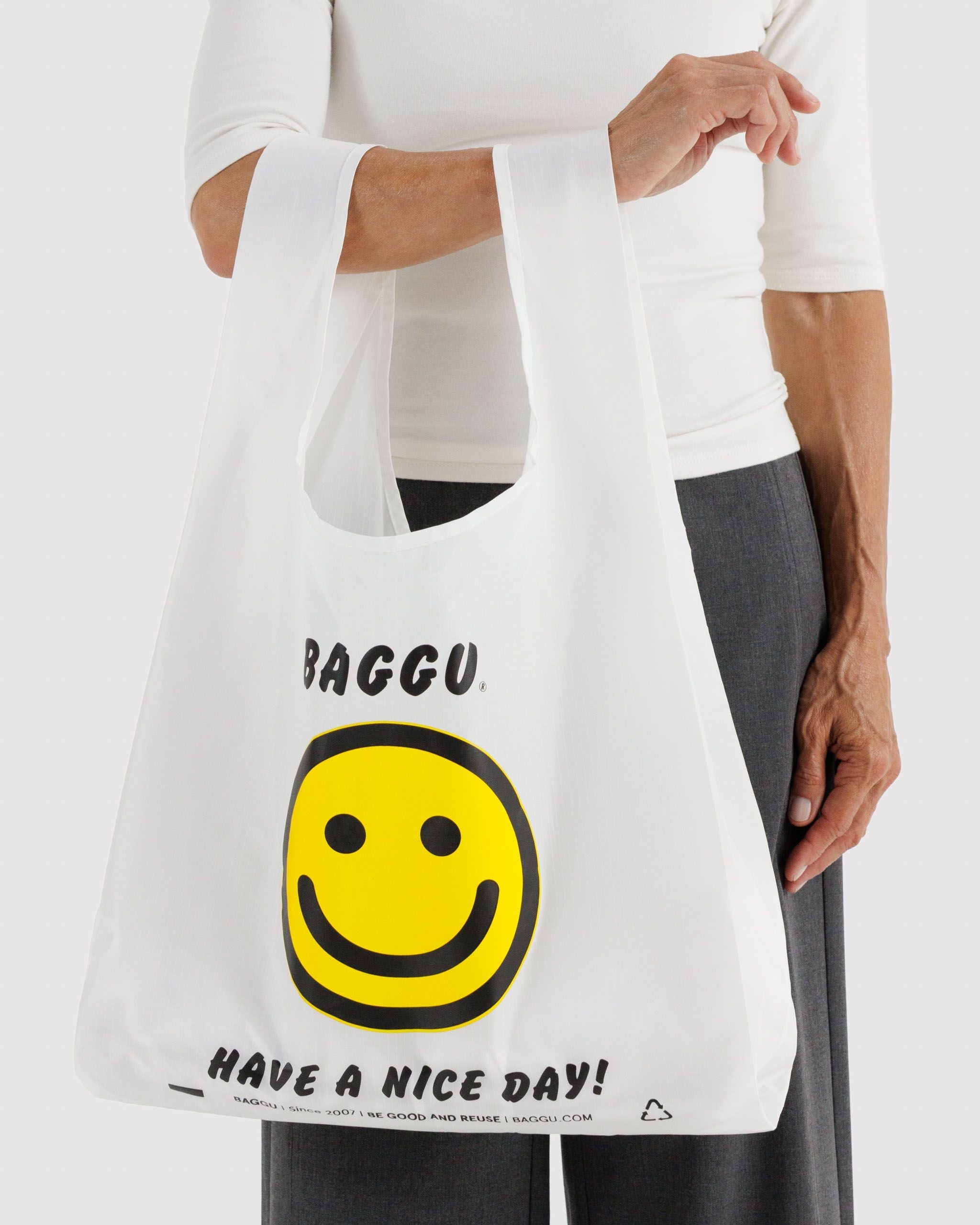Standard Baggu in Thank You Happy - Reusable Everyday Carry