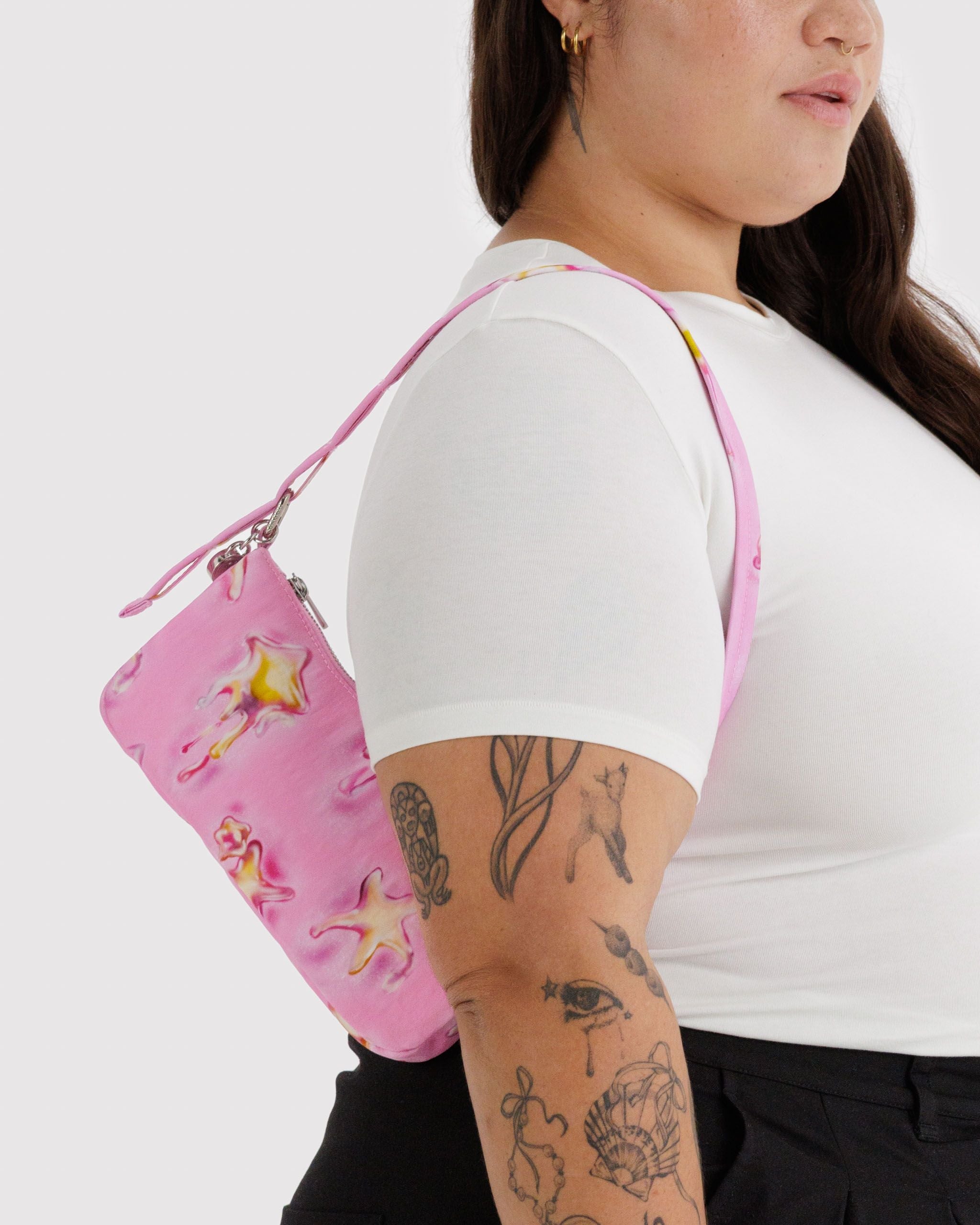 Nylon Pochette - Sale in Dancing Star - Hands Free Everyday Carry