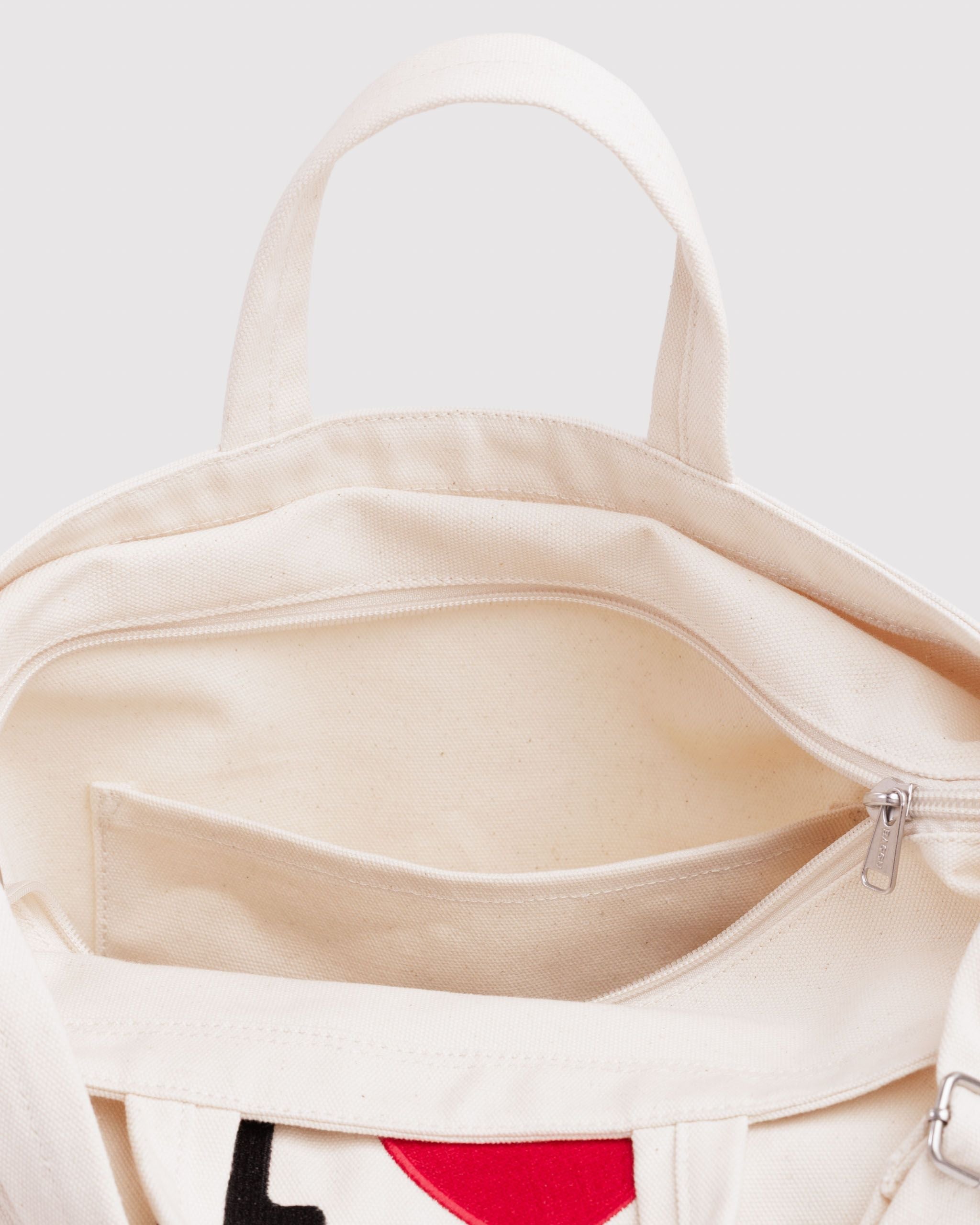 Horizontal Zip Duck Bag in I Love NY - Roomy Everyday Carry
