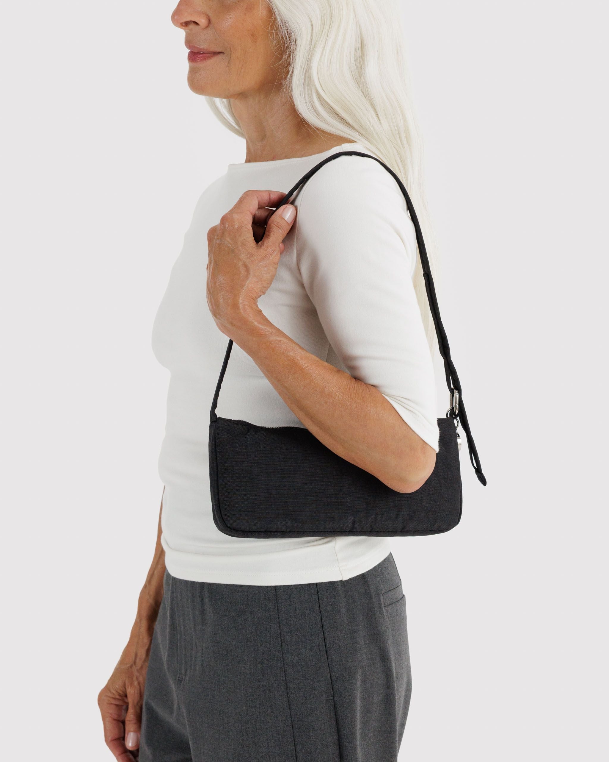 Nylon Pochette in Black - Hands Free Everyday Carry
