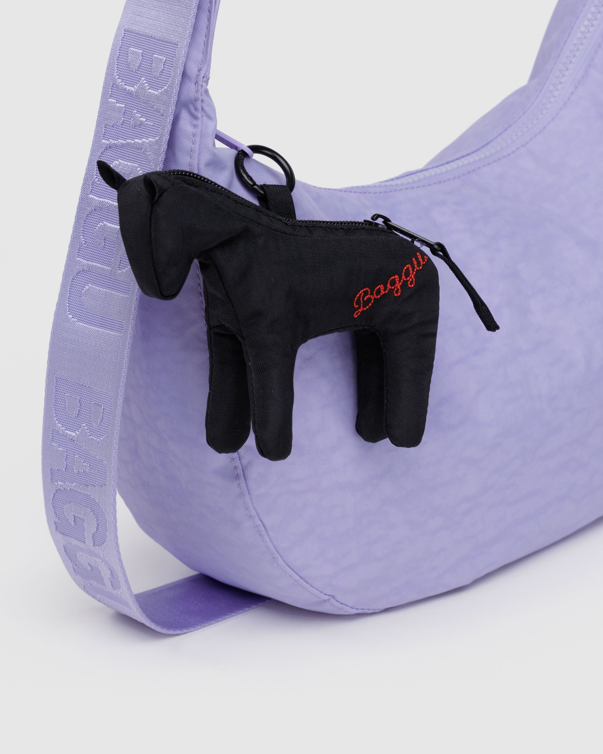 Horse Charm in Black - Playful Bag Accessory