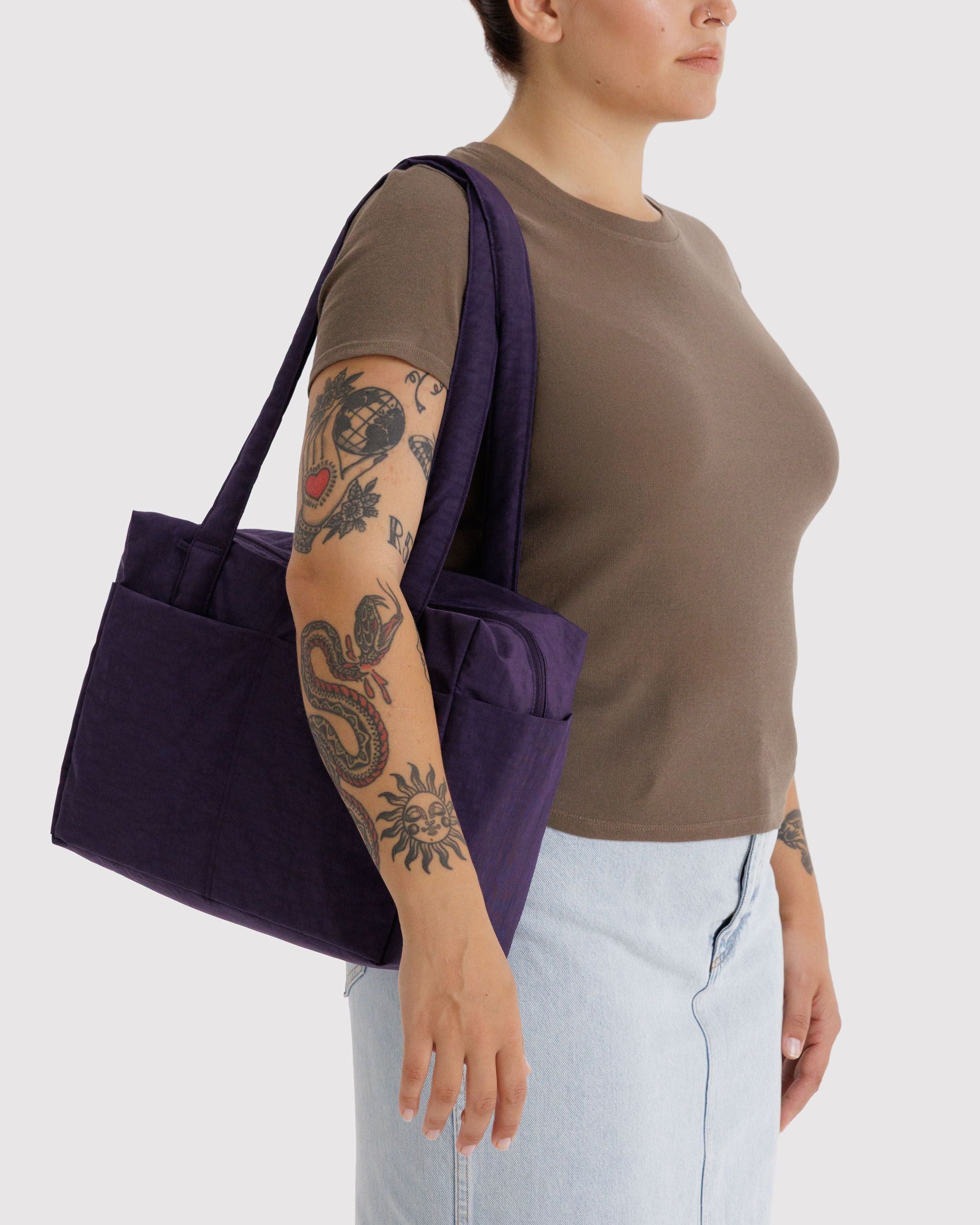 Everyday Cloud Bag in Fig - Roomy Everyday Carry