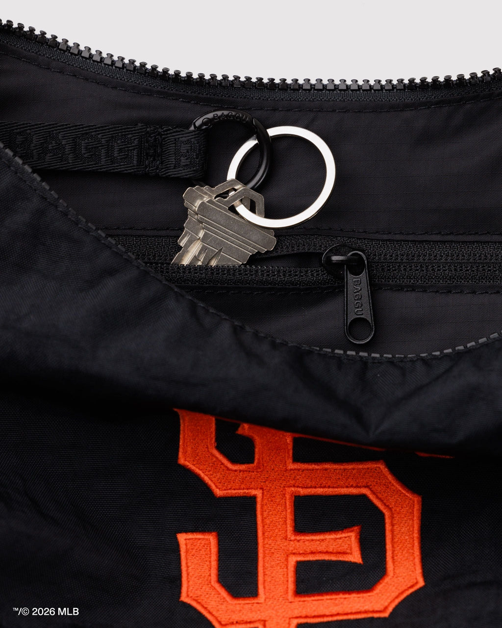 Medium Nylon Crescent Bag in San Francisco GiantsTM