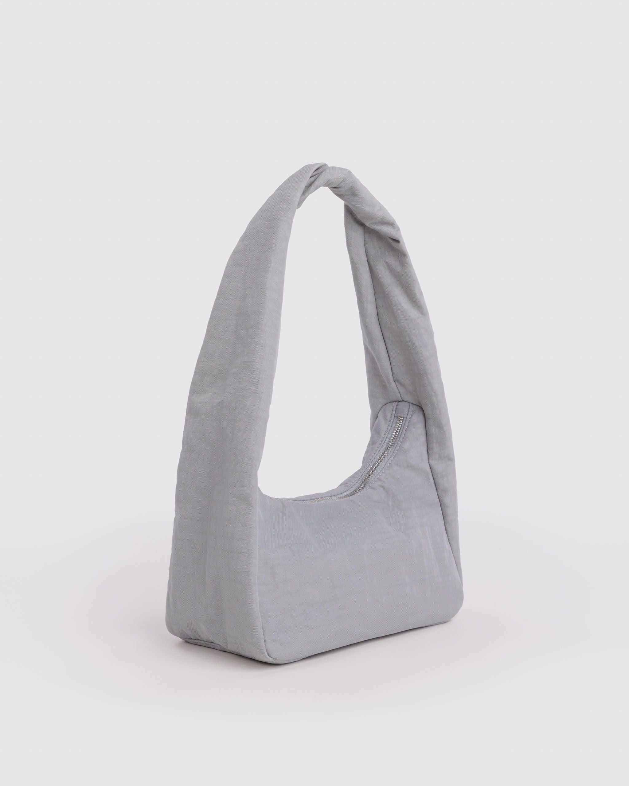 Small Nylon Meringue Bag in Fog - Hands Free Everyday Carry