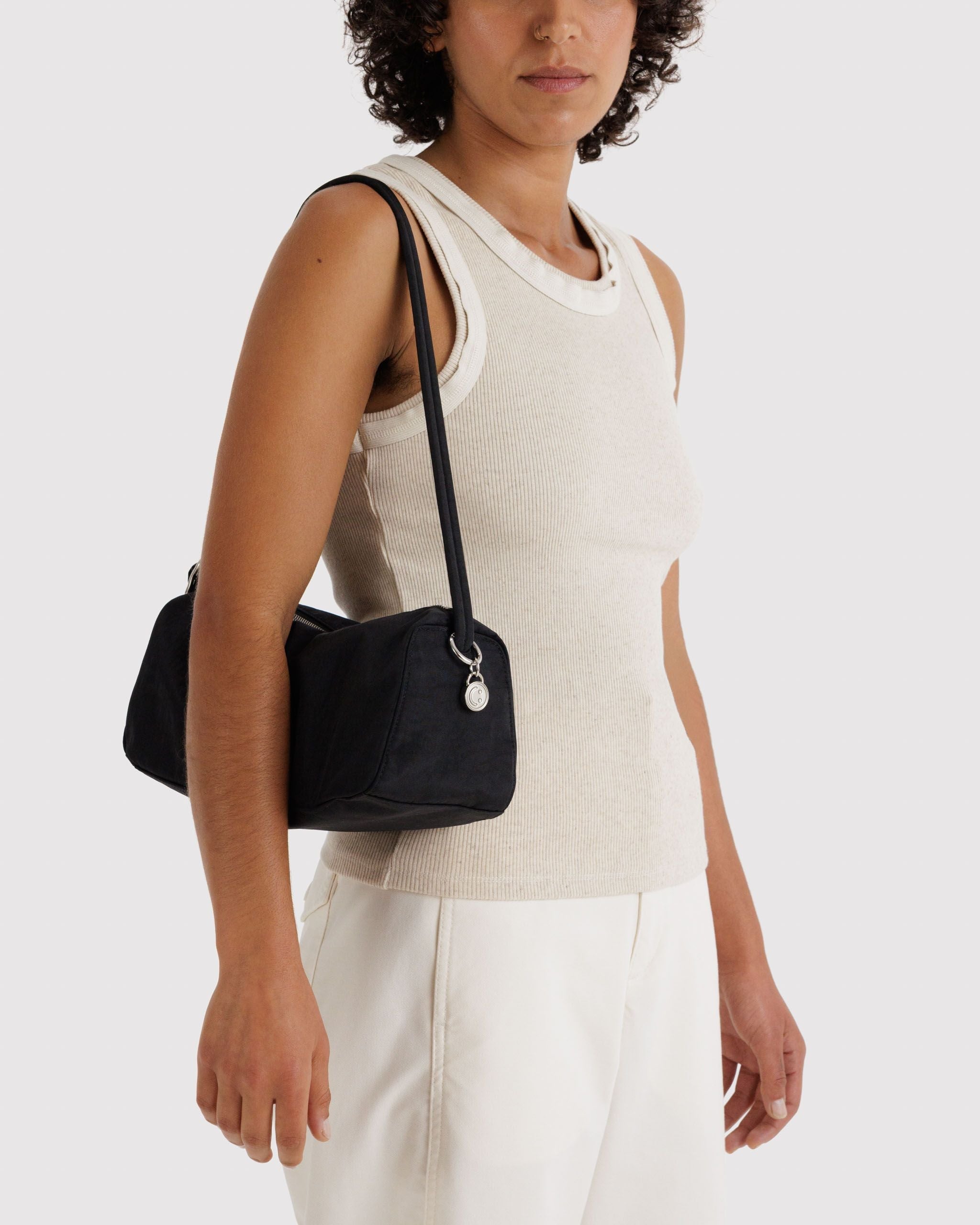 Nylon Loaf Bag in Black - Hands Free Everyday Carry