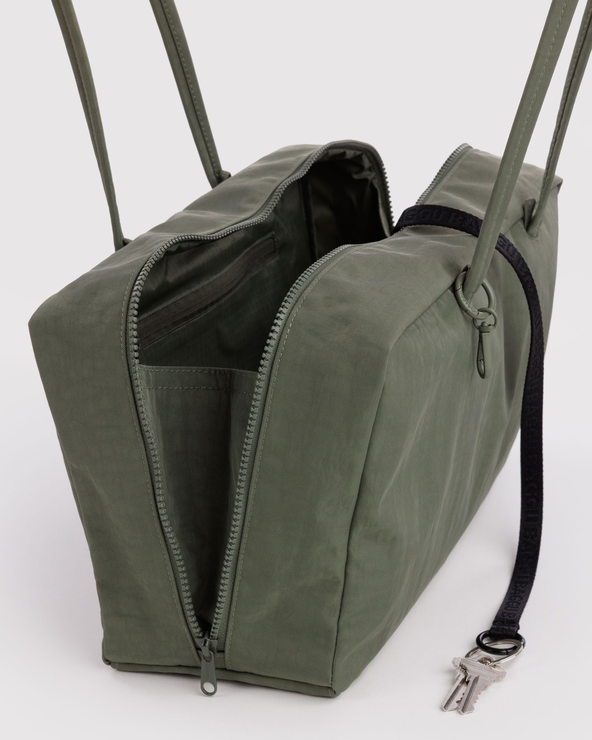 Medium Nylon Bowler Bag in Caper - Hands Free Everyday Carry