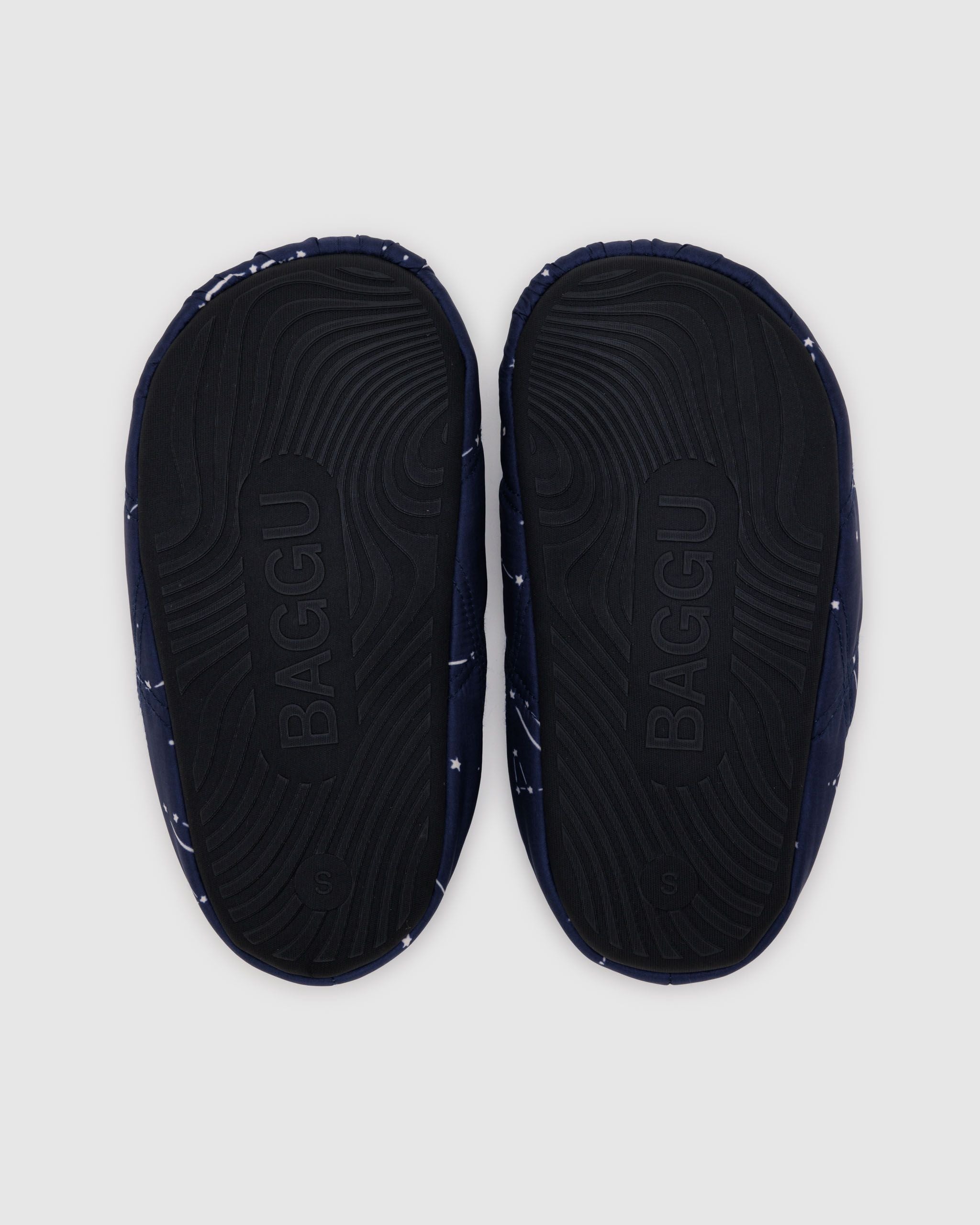 Puffy Slipper in Constellation Midnight - Soft Indoor Comfort