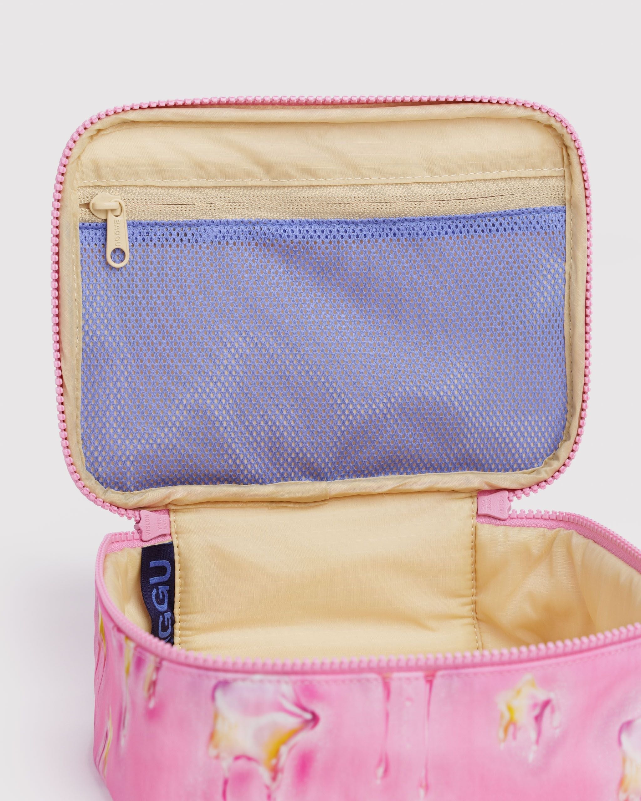 Small Cosmetic Case in Dancing Star - Easy Packing and Storage