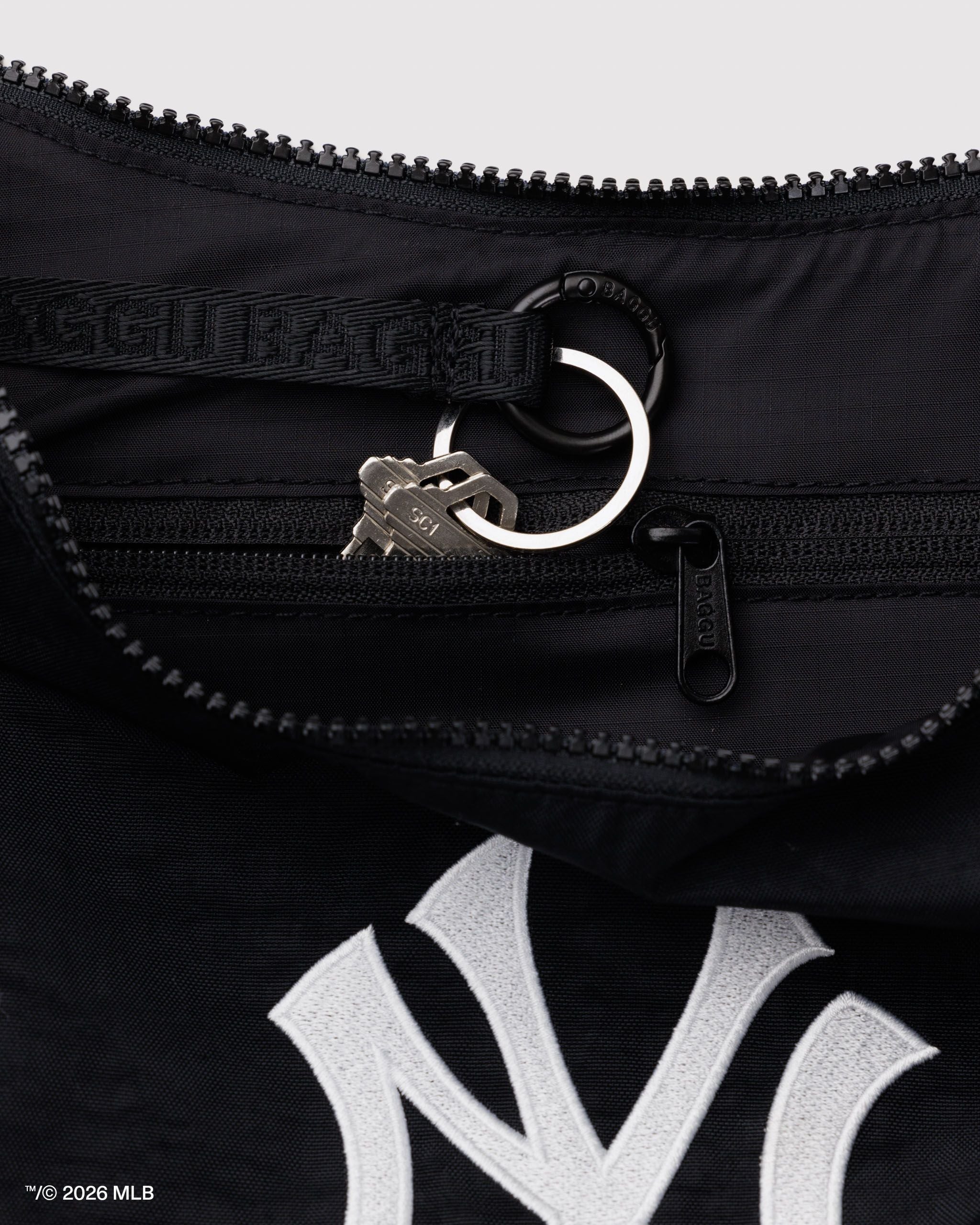 Medium Nylon Crescent Bag in New York YankeesTM
