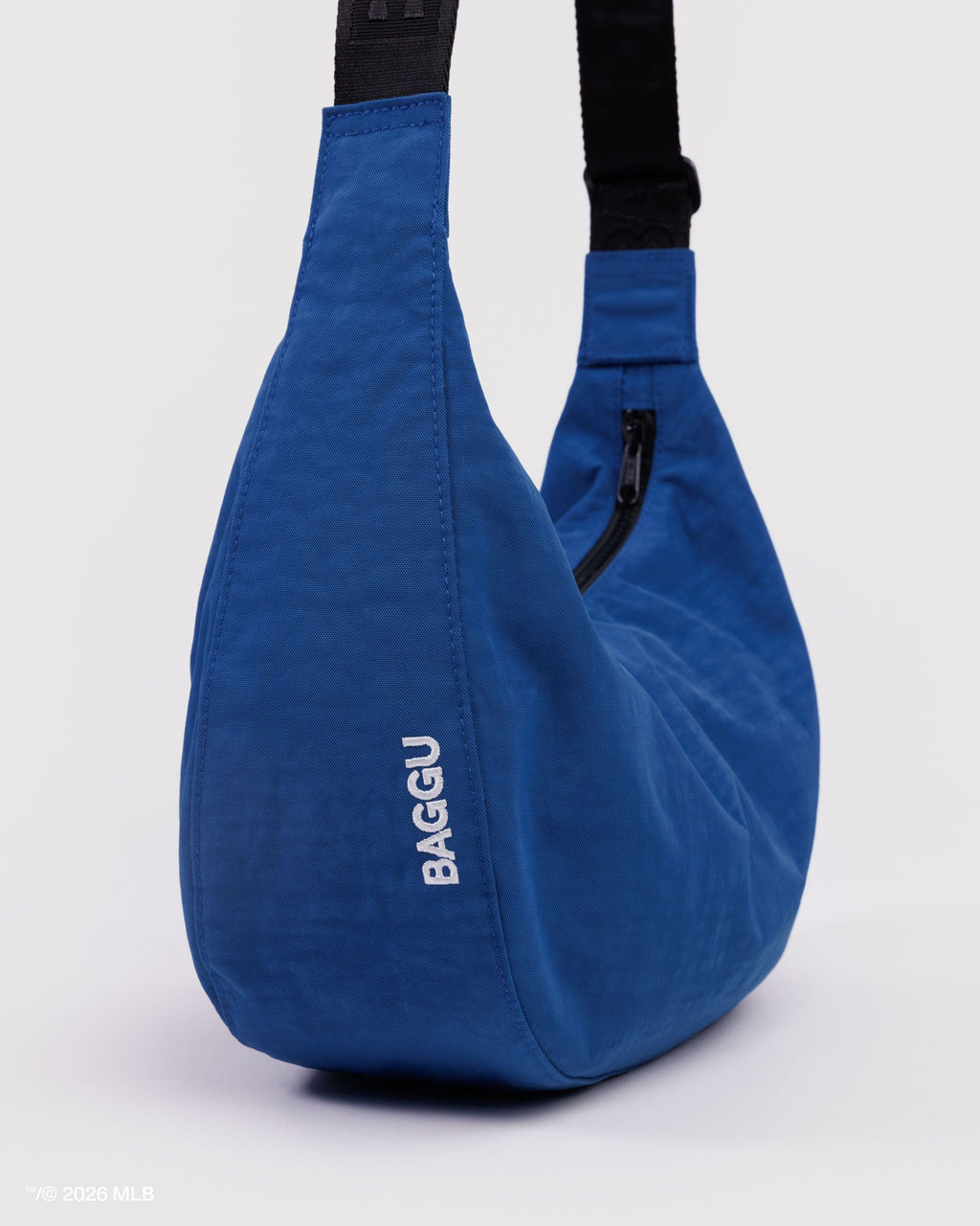 Medium Nylon Crescent Bag in Chicago CubsTM