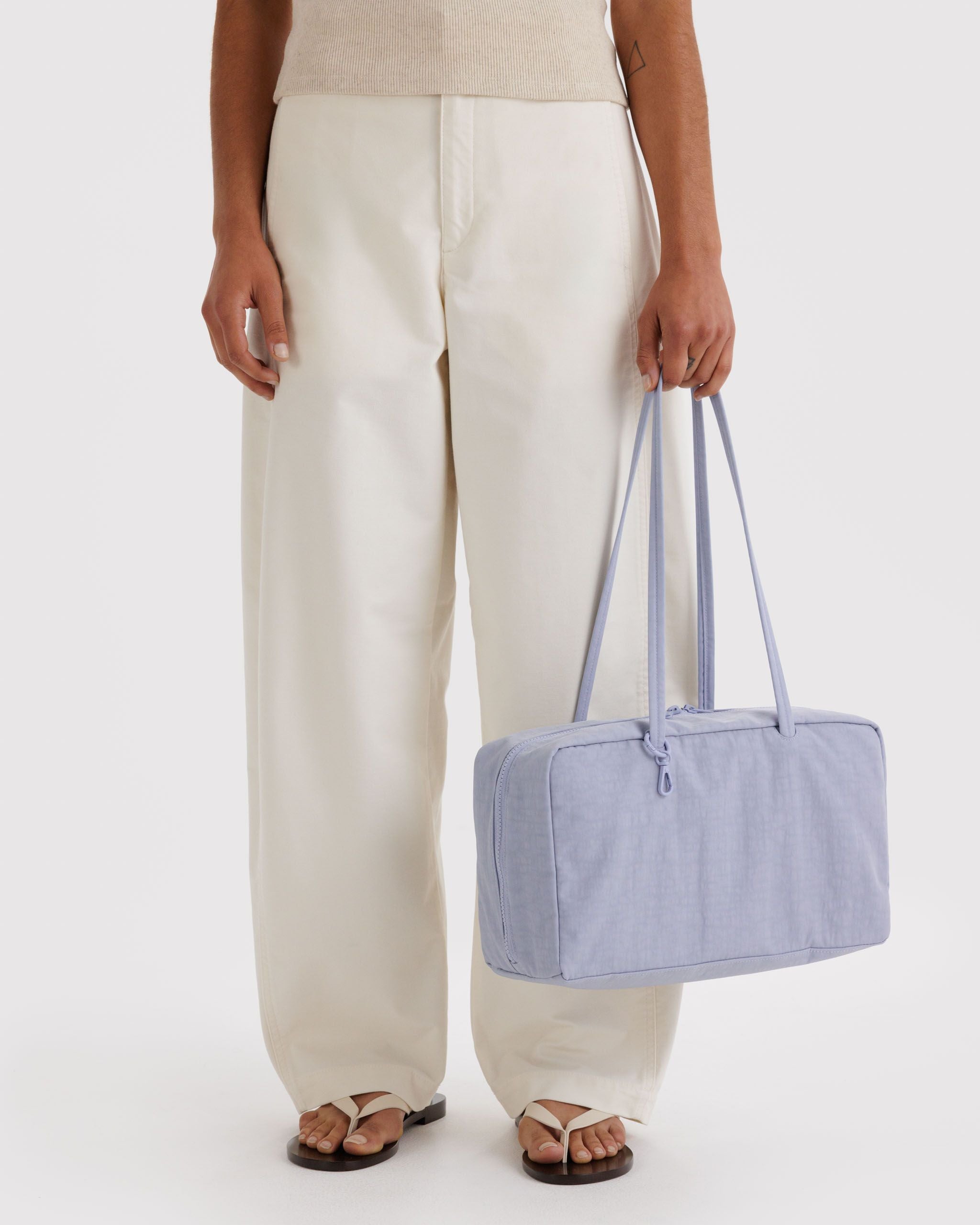 Medium Nylon Bowler Bag - Sale in Mist - Hands Free Everyday Carry